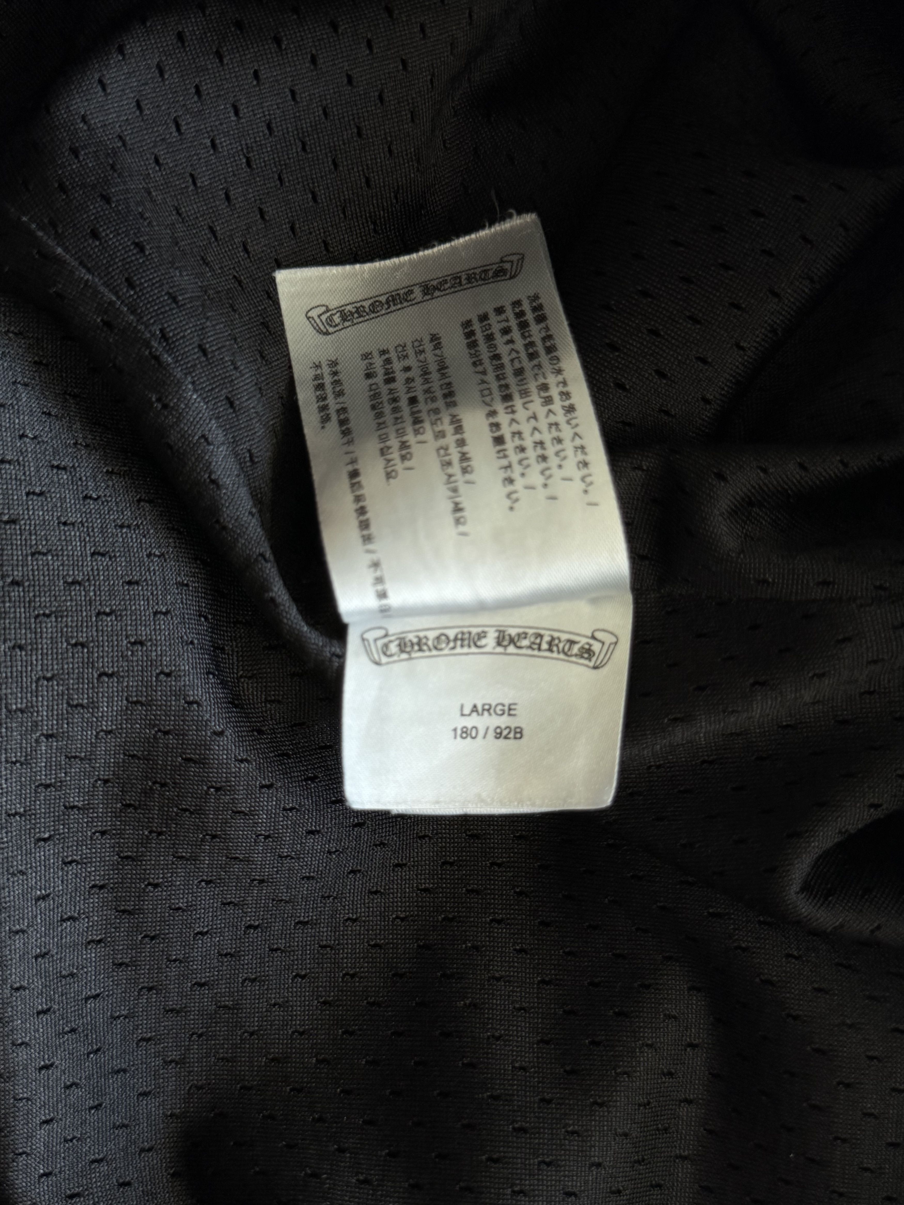 Chrome Hearts Chrome Hearts Black & White Logo Mesh Shorts Size US 34 / EU 50 - 5 Thumbnail