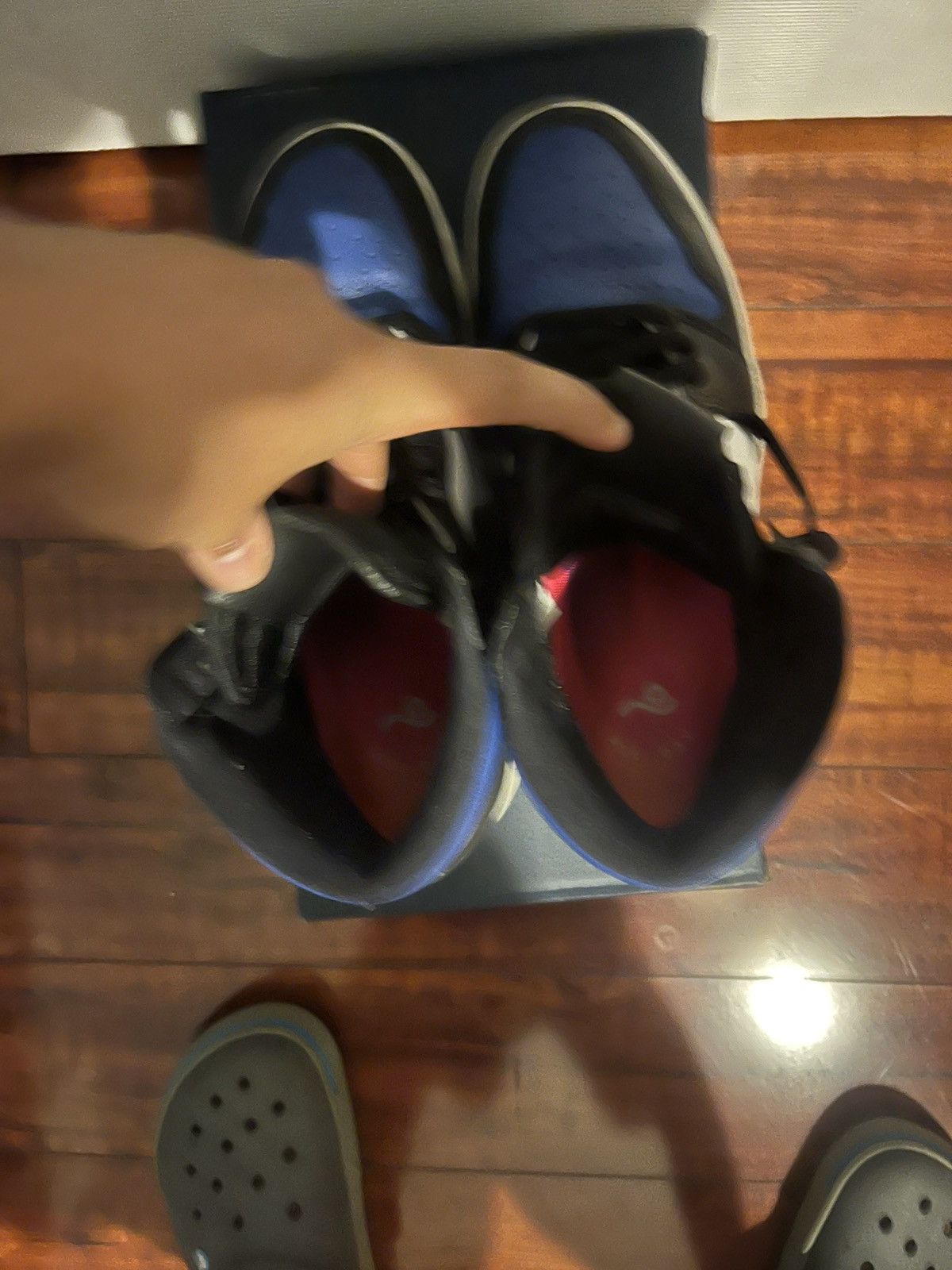 Jordan Brand × Nike Jordan 1 Royal Toe Size US 9.5 / EU 42-43 - 4 Thumbnail