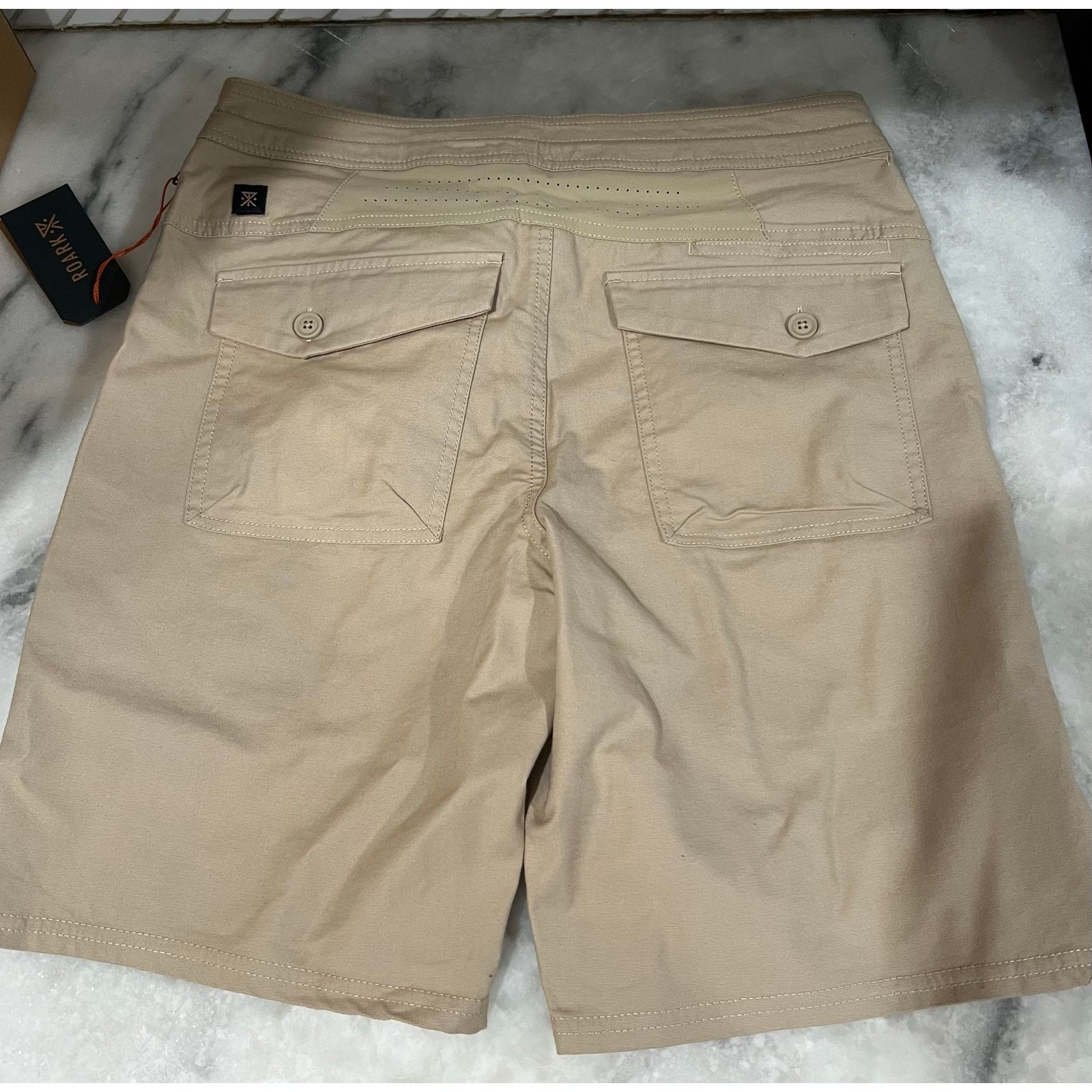 Roark Roark Layover 2.0 Hybrid Shorts Men’s 28 Khaki Adventure Size US 28 / EU 44 - 7 Thumbnail