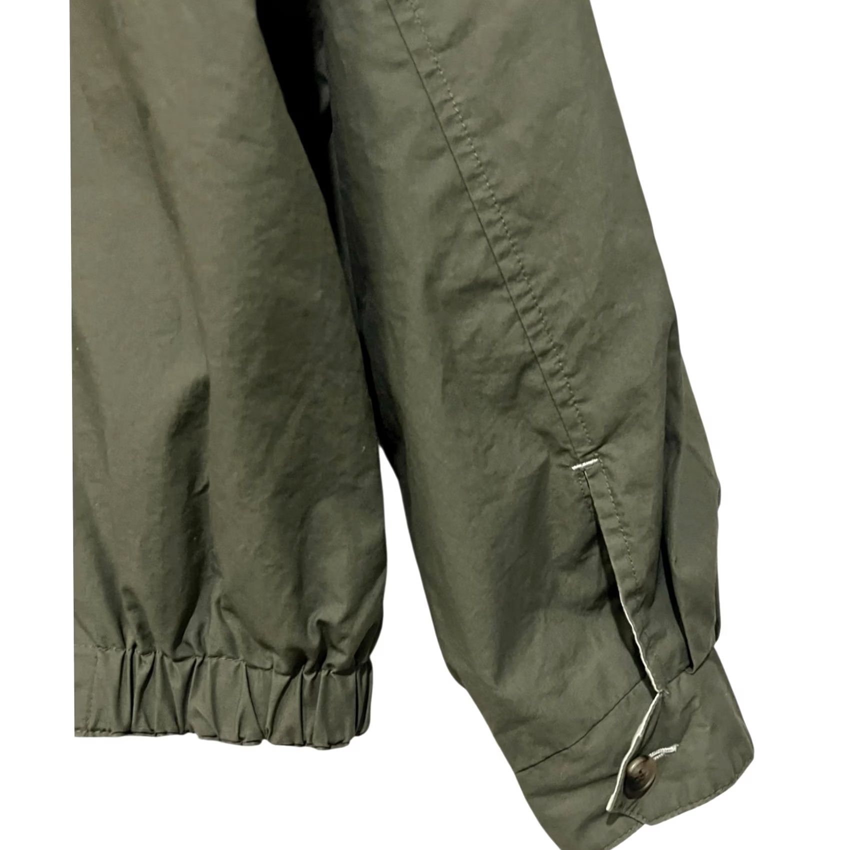 Lands' End Lands' End Reversible Cotton Bomber Jacket Mens L Green Full Zip Size US L / EU 52-54 / 3 - 7 Thumbnail