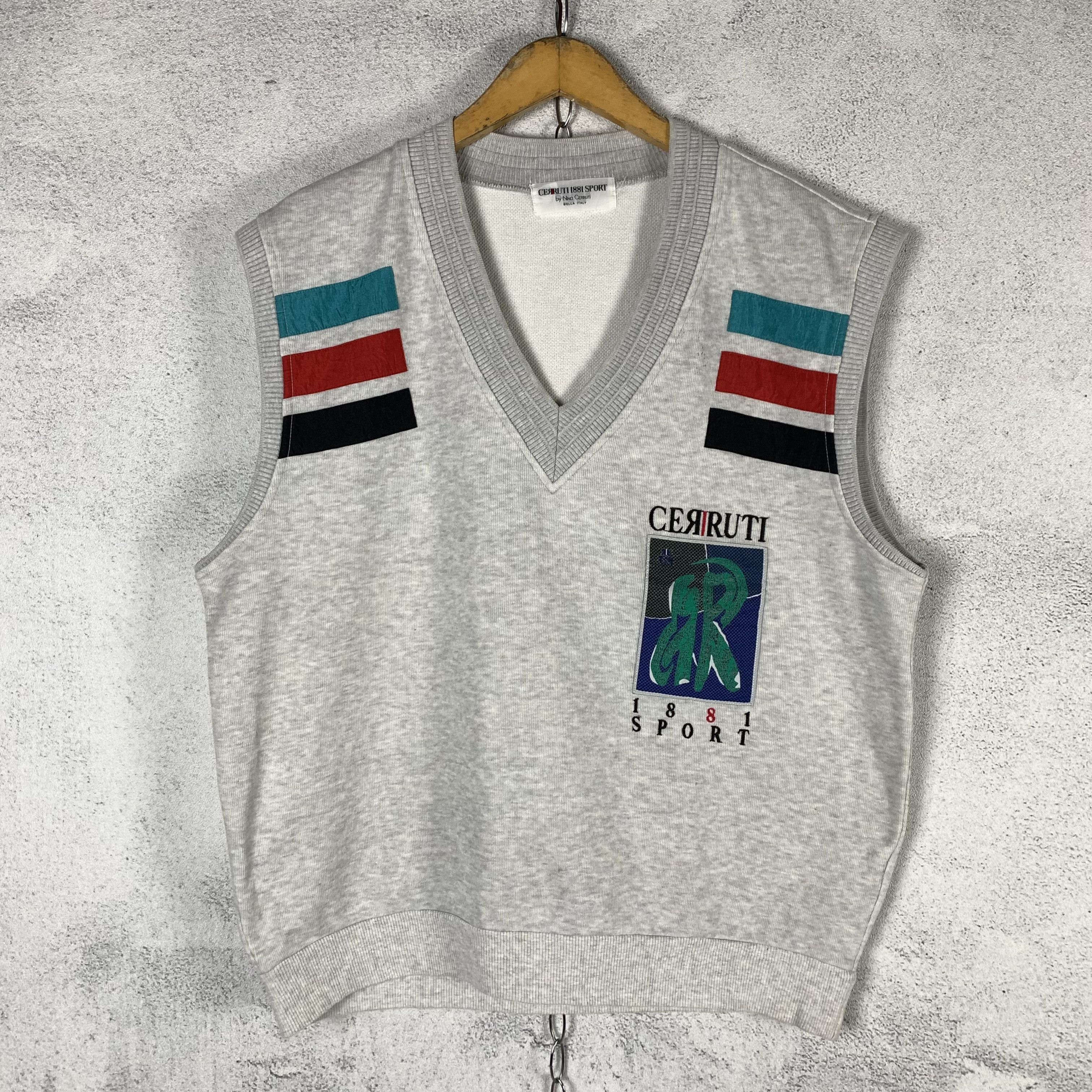 Cerruti 1881 Vintage Cerruti 1881 Sport Vest Size US L / EU 52-54 / 3 - 1 Thumbnail