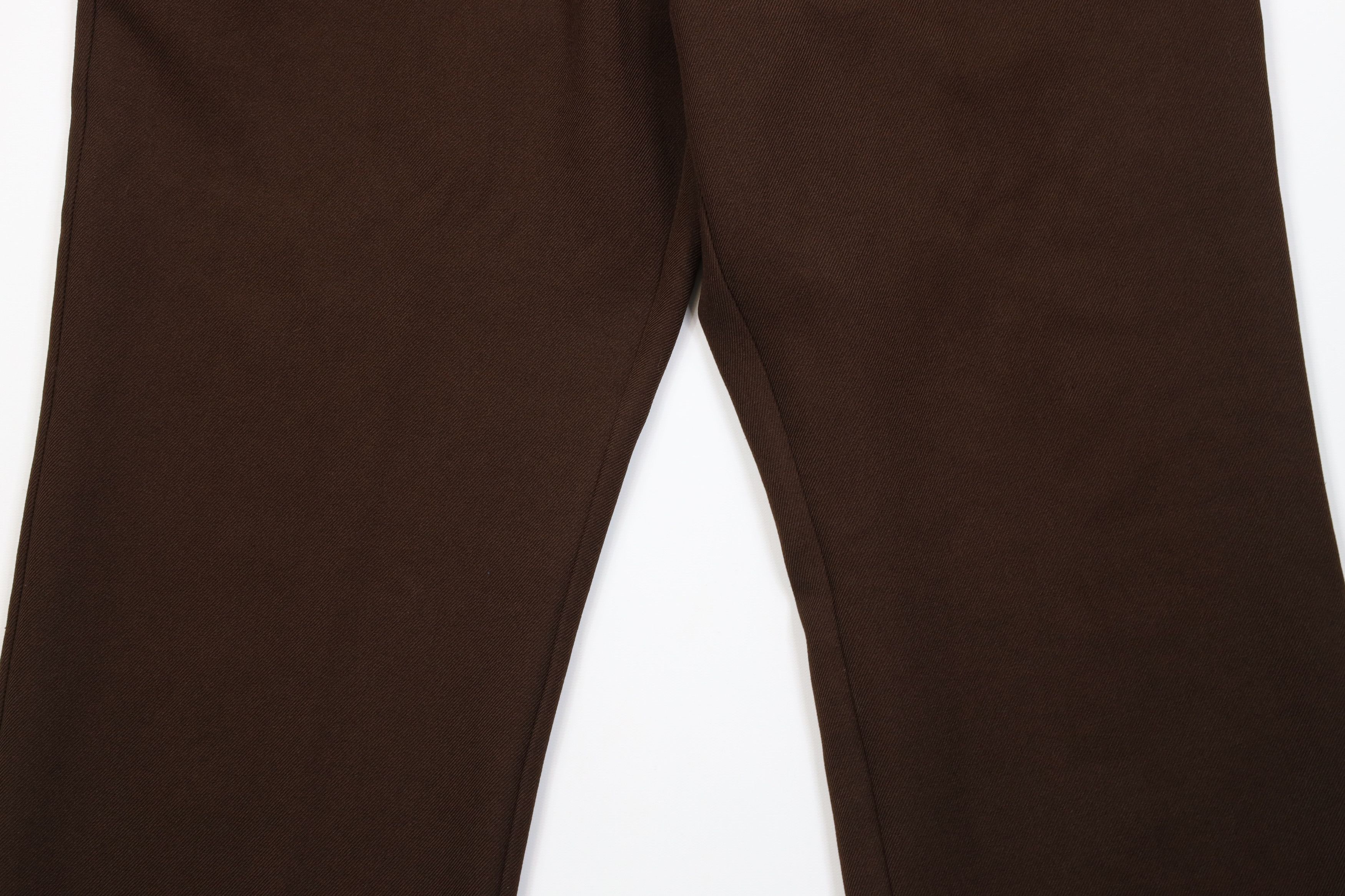 Vintage Vintage 90s Streetwear Flared Wide Leg Chino Pants Brown Size US 38 / EU 54 - 3 Thumbnail