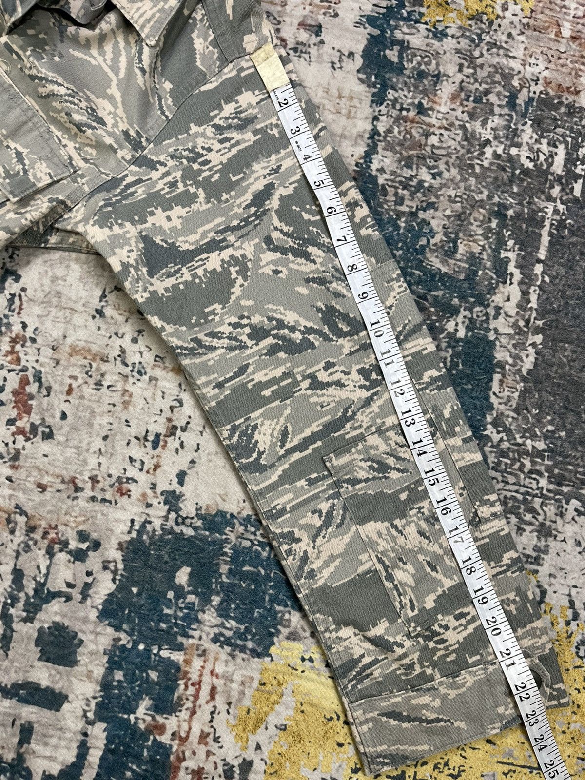 Vintage Vtg US Air Force Camouflage Utility Field Jacket Size S / US 4 / IT 40 - 13 Thumbnail
