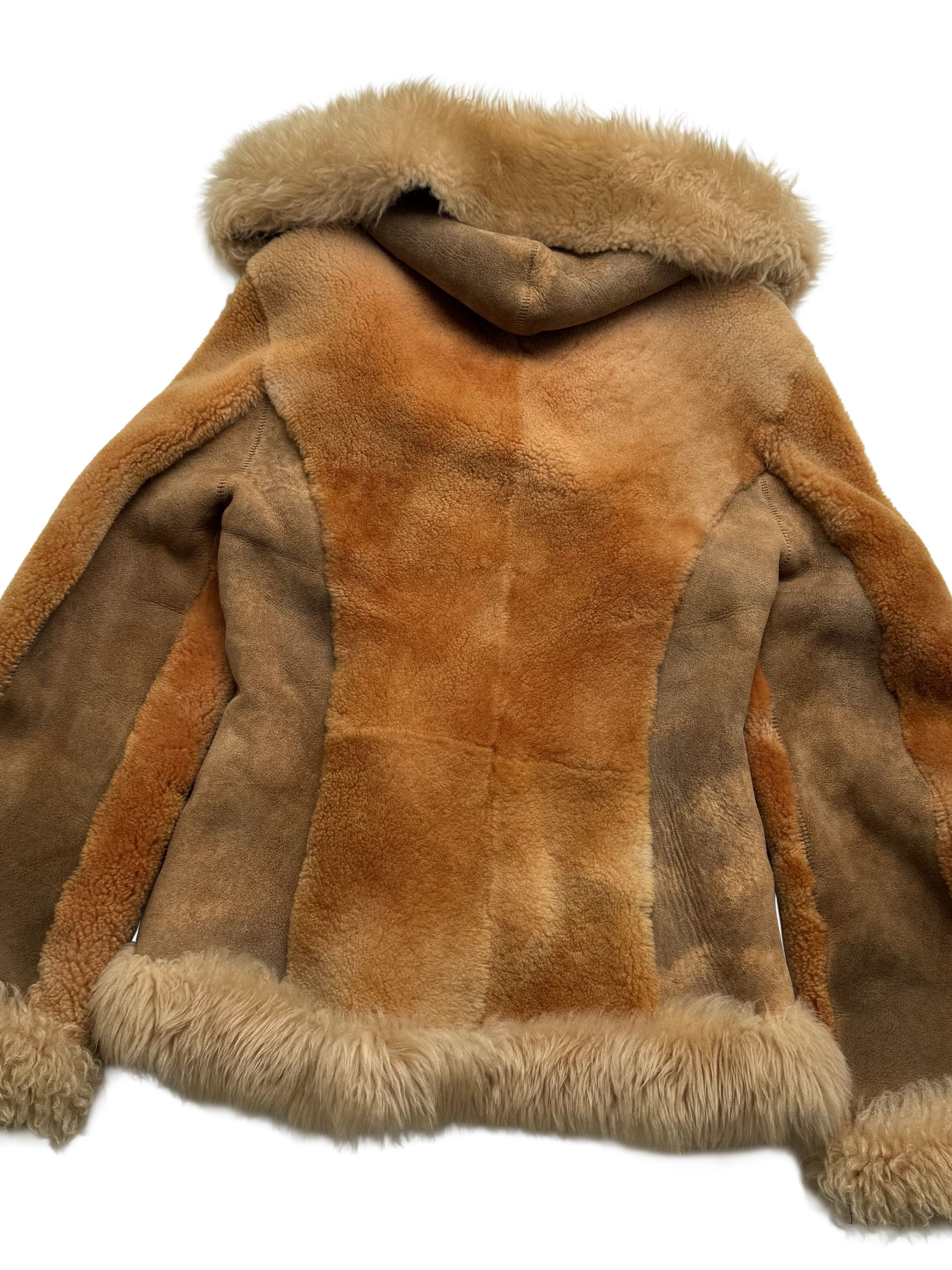 Vintage Vintage Real Sheepskin Hooded Jacket Size L / US 10 / IT 46 - 14 Thumbnail