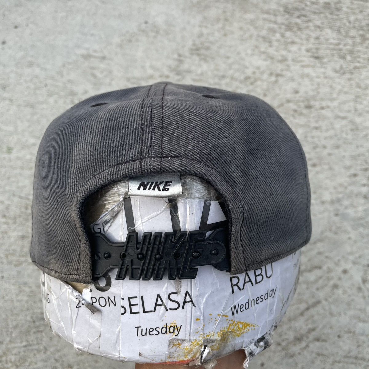 Nike Washed Nike vintage with stylish logo snapback Size ONE SIZE - 4 Thumbnail