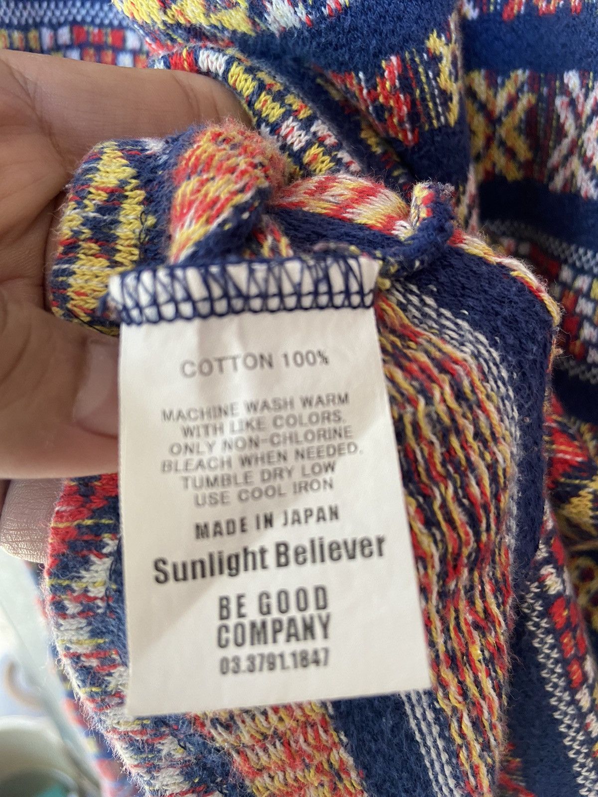 Japanese Brand Sunlight Believer t shirt long sleeve Size US M / EU 48-50 / 2 - 7 Thumbnail