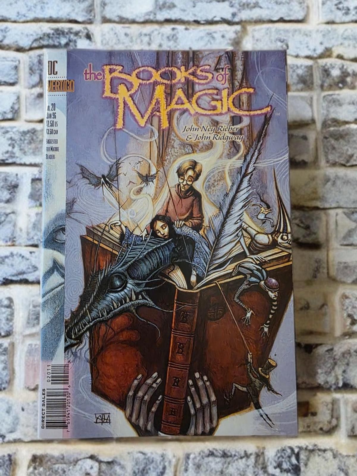 DC Comics The Books of Magic by John Ney Rieber & John R #20 C Size ONE SIZE - 1 Thumbnail