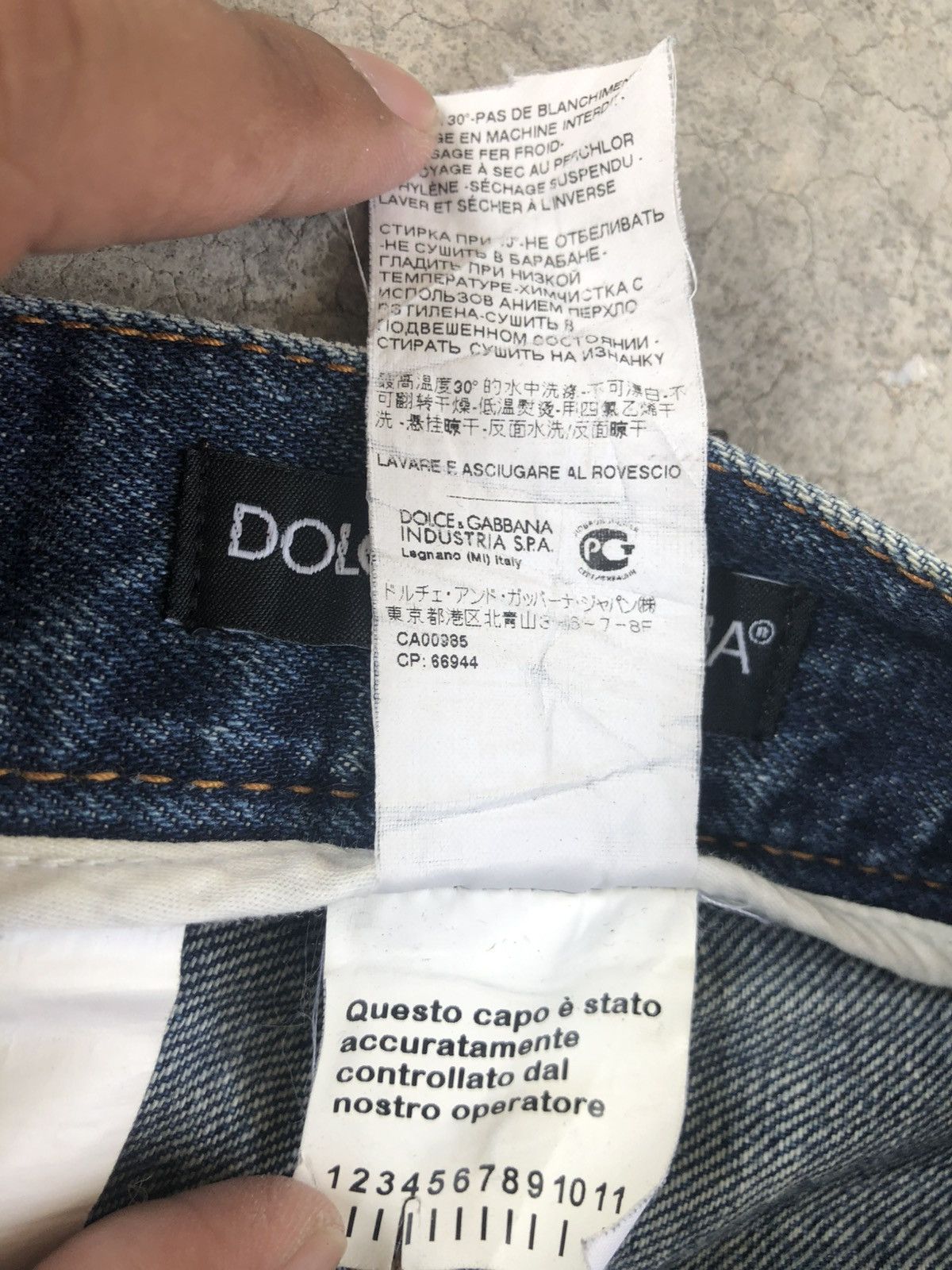 Dolce & Gabbana Distressed Jeans