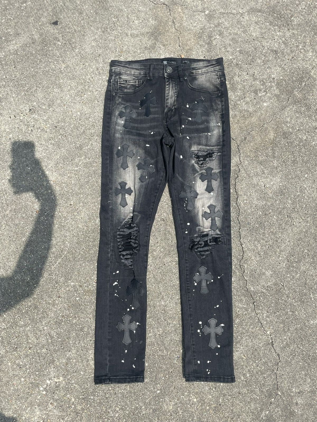 Other Cross heart jeans Size US 28 / EU 44 - 1 Thumbnail