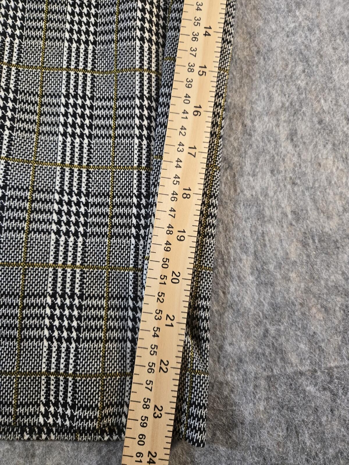 Other Plaid Mabel Pull-On Wide Leg Crop Pants Classic Preppy Quiet Size 32" / US 10 / IT 46 - 6 Thumbnail