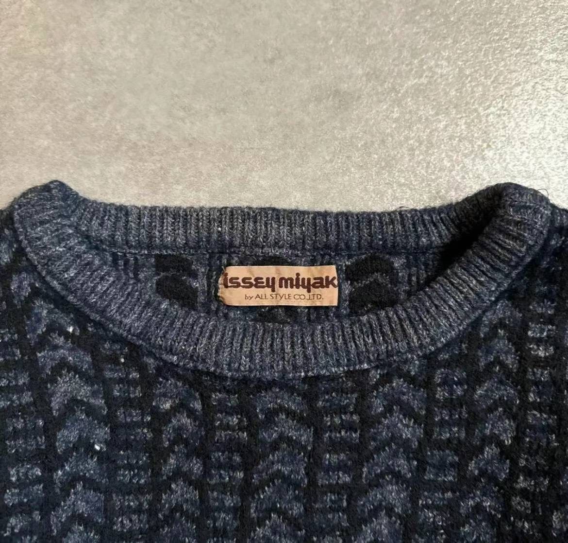 Issey Miyake ISSEY MIYAKE 1970s ALLSTYLE KNIT Size US M / EU 48-50 / 2 - 2 Thumbnail