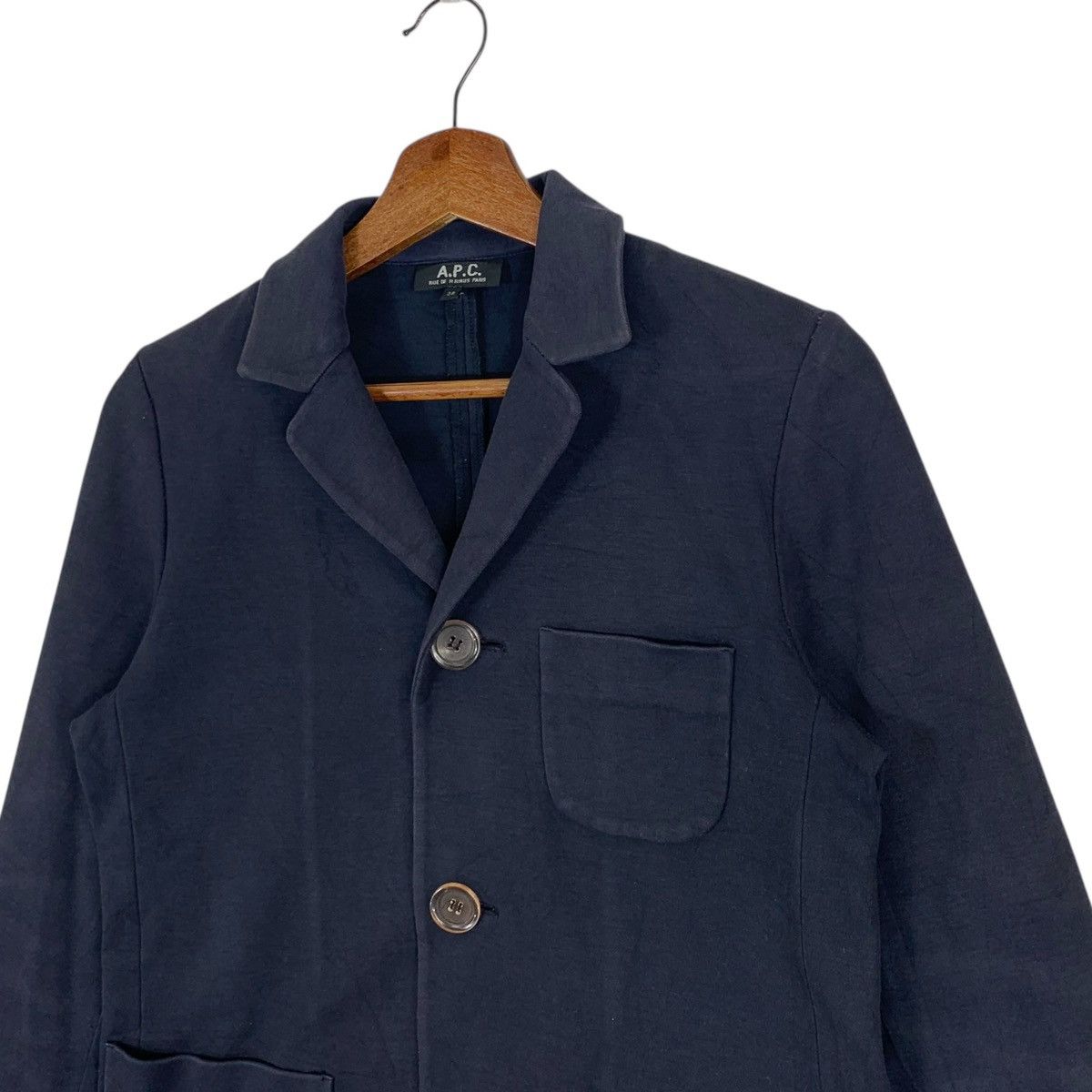 A.P.C. Vintage A.P.C. Cotton Cropped Jacket Size S / US 4 / IT 40 - 4 Thumbnail