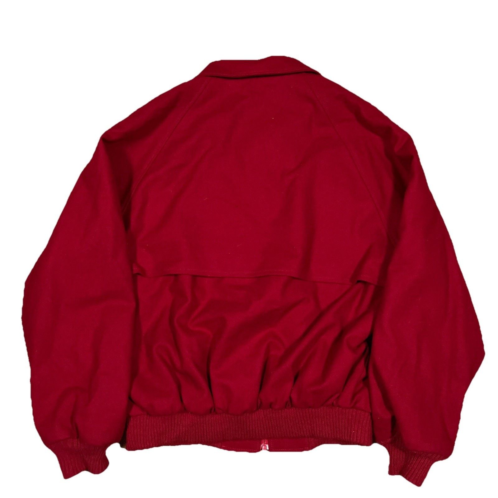 Pendleton VTG Pendleton Wool Sz XL Red Bomber Jacket USA Made Talon Size US XL / EU 56 / 4 - 2 Thumbnail
