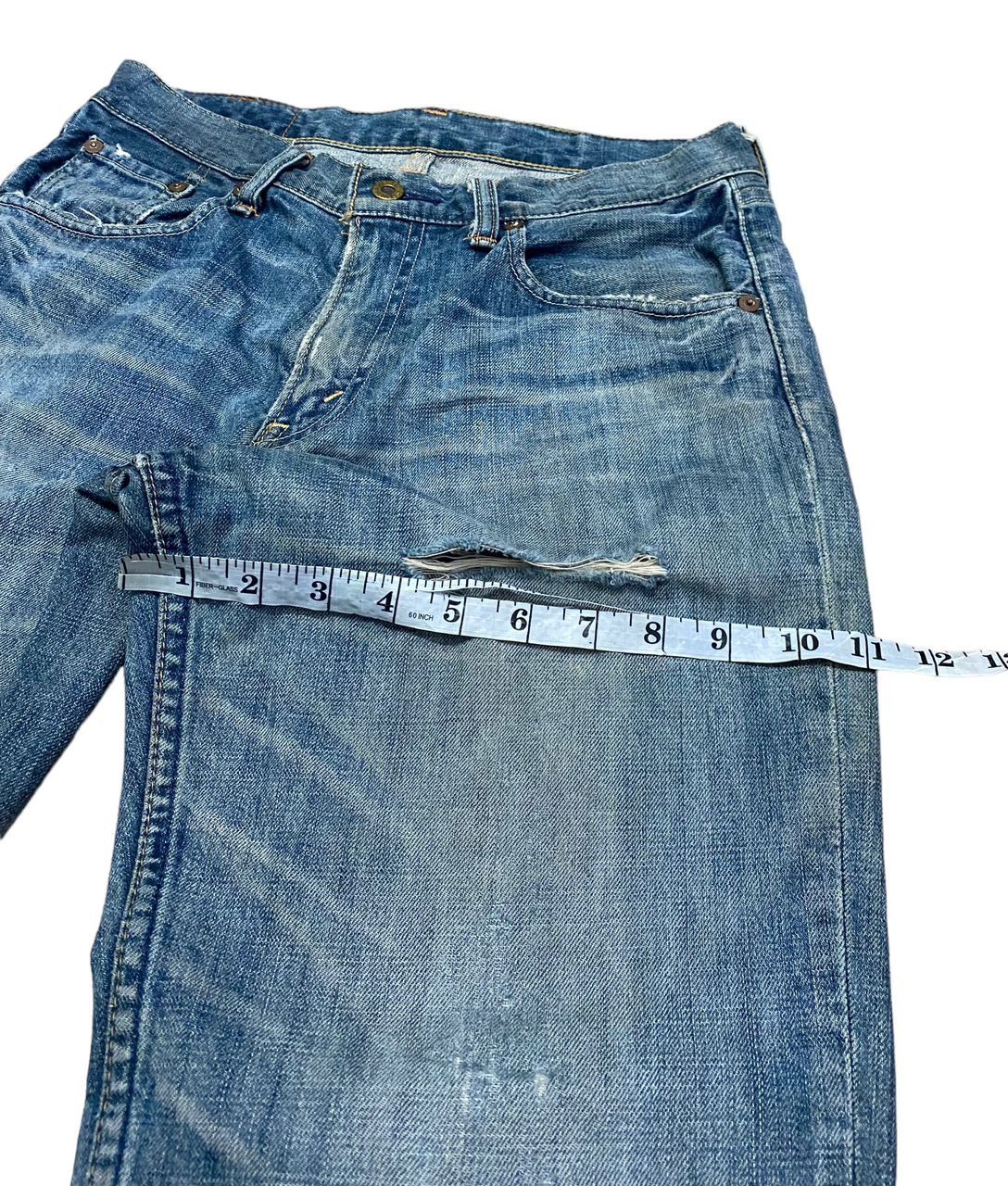 Levi's 💥BEST OFFER💥VINTAGE LEVIS 502 WORK DISTRESSED DENIM Size US 31 - 6 Thumbnail
