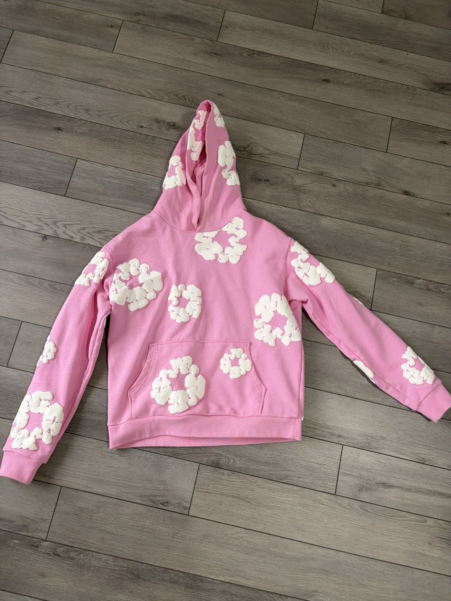 DENIM TEARS Denim Tears Hoodie Pink Size US L / EU 52-54 / 3 - 1 Thumbnail