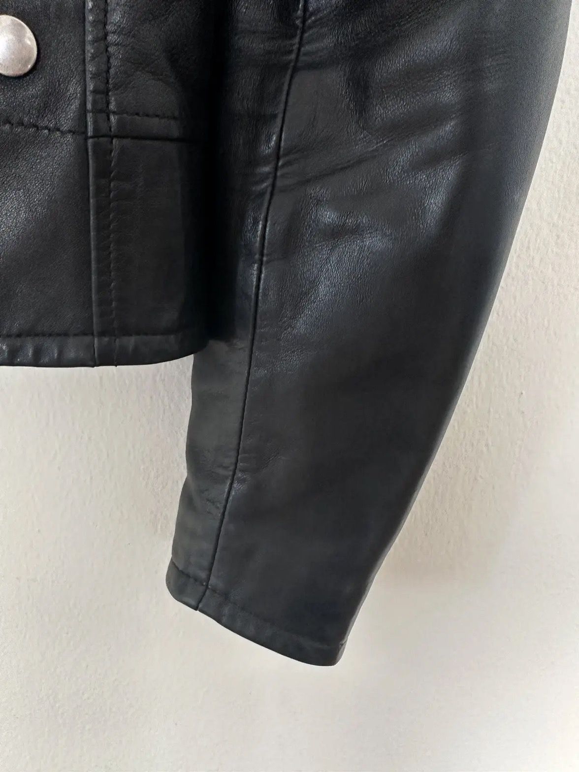 Yves Saint Laurent Saint Laurent Leather Jacket L01 42 Size US S / EU 44-46 / 1 - 5 Thumbnail