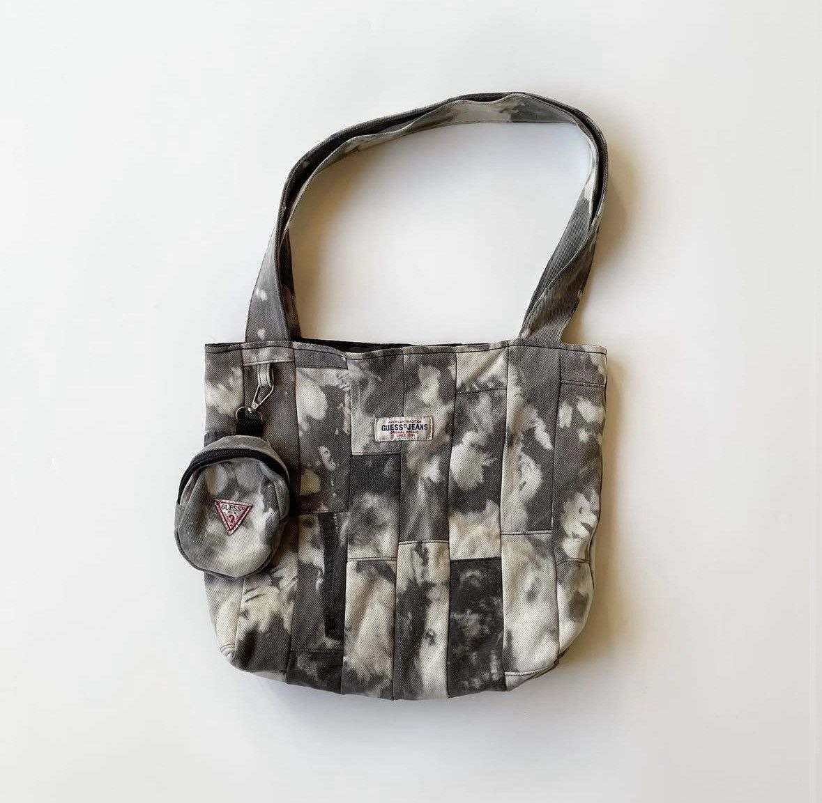 Guess Guess U.S.A 1 OF 1 Denim Tote Bags Size ONE SIZE - 1 Thumbnail