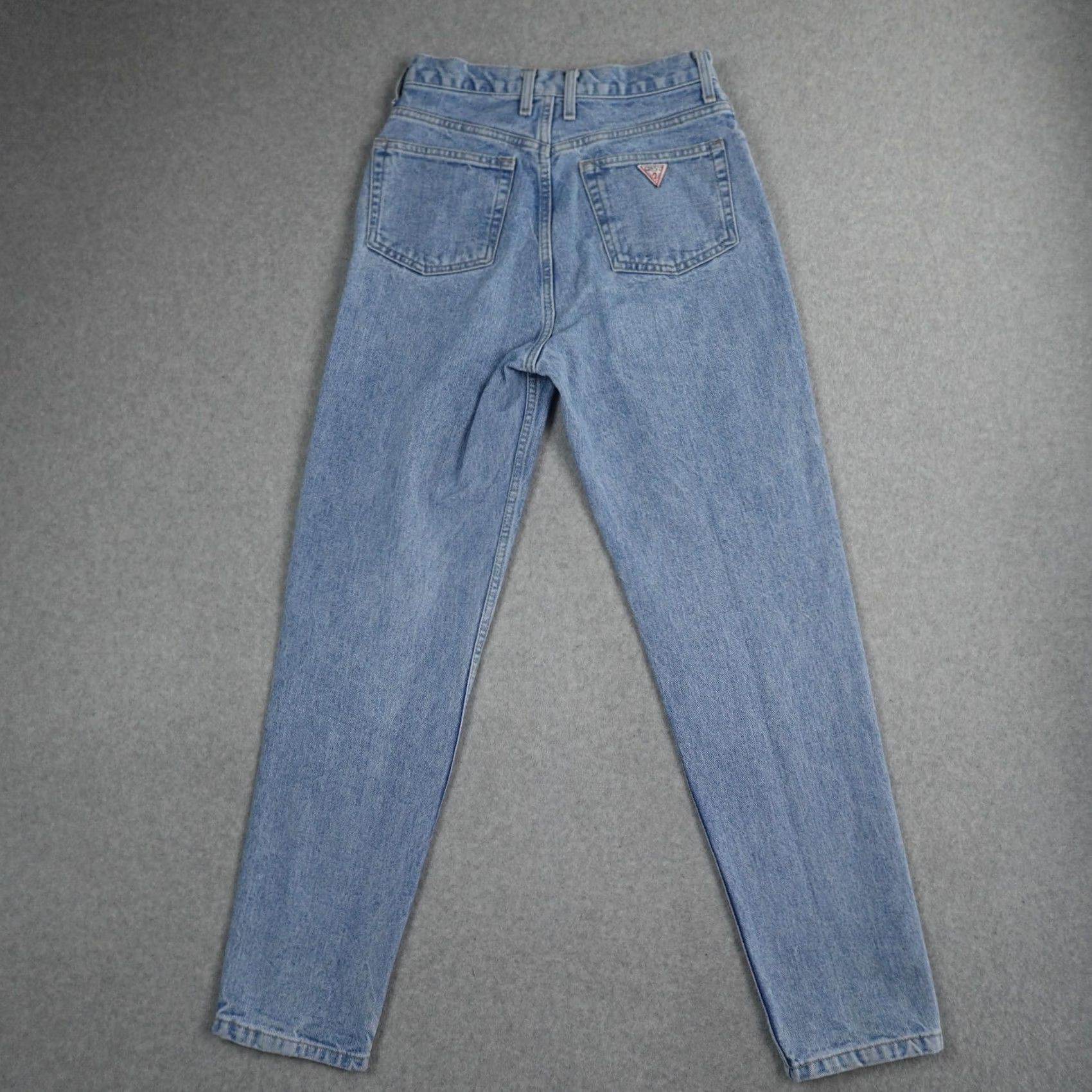 Guess GUESS Jeans Vintage 29 (29X29) High Waist Denim Blue 5-Pocket Regular Size 29 Women’s Jeans Size 29" - 2 Thumbnail