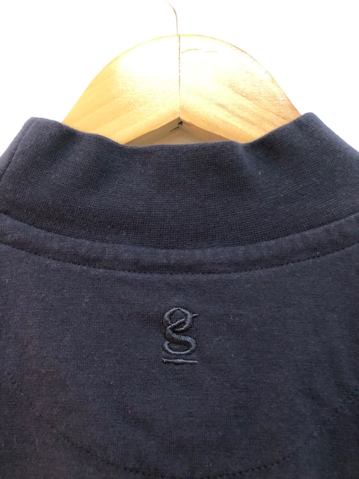 Cadillac DOPE 🔥 SWAG CADILLAC EMBROIDERED LOGO MOCK NECK TEE Size US S / EU 44-46 / 1 - 8 Thumbnail