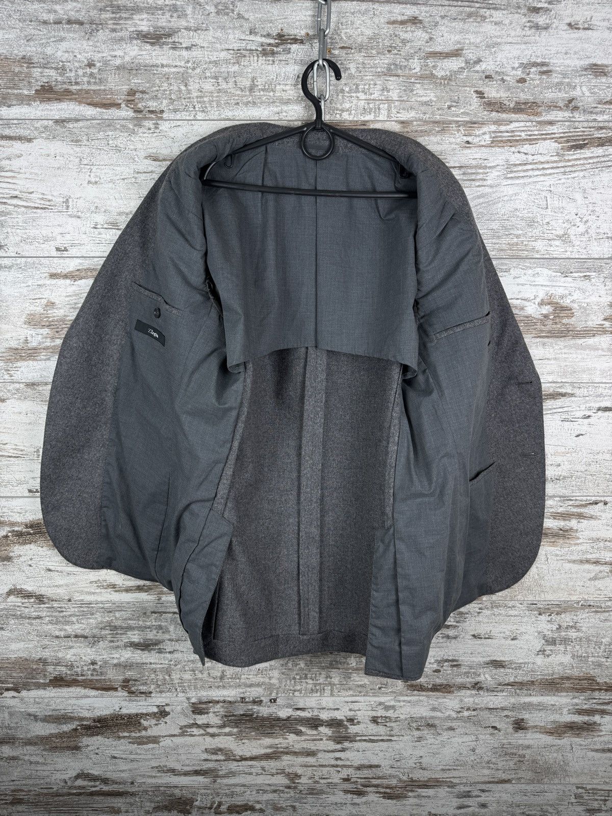 Ermenegildo Zegna × Z Zegna Mens Vintage Z Zegna blazer gray jacket luxury Ermenegildo Size US M / EU 48-50 / 2 - 10 Thumbnail