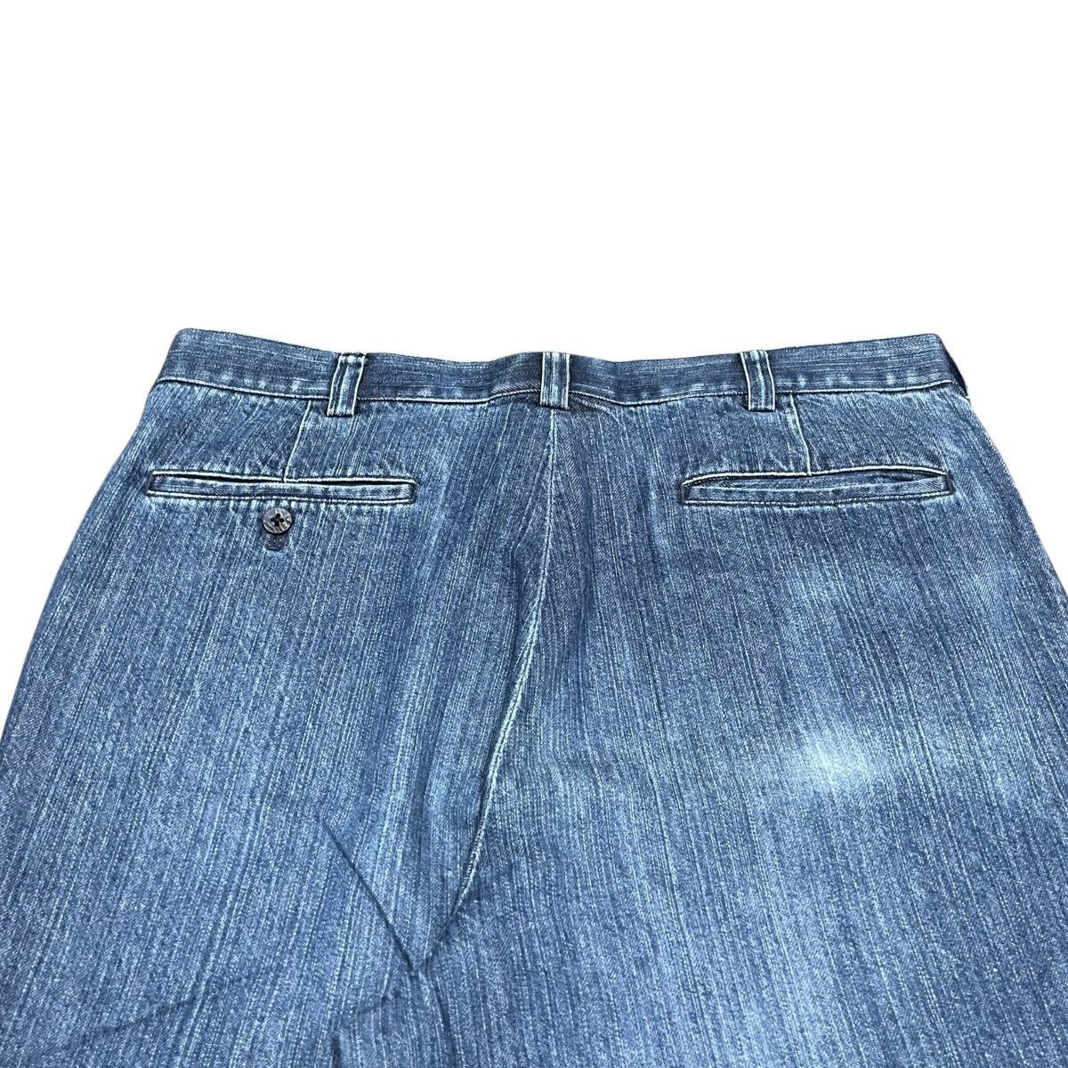 MCM Vintage Barrel Denim Blue Washed Size US 36 / EU 52 - 4 Thumbnail
