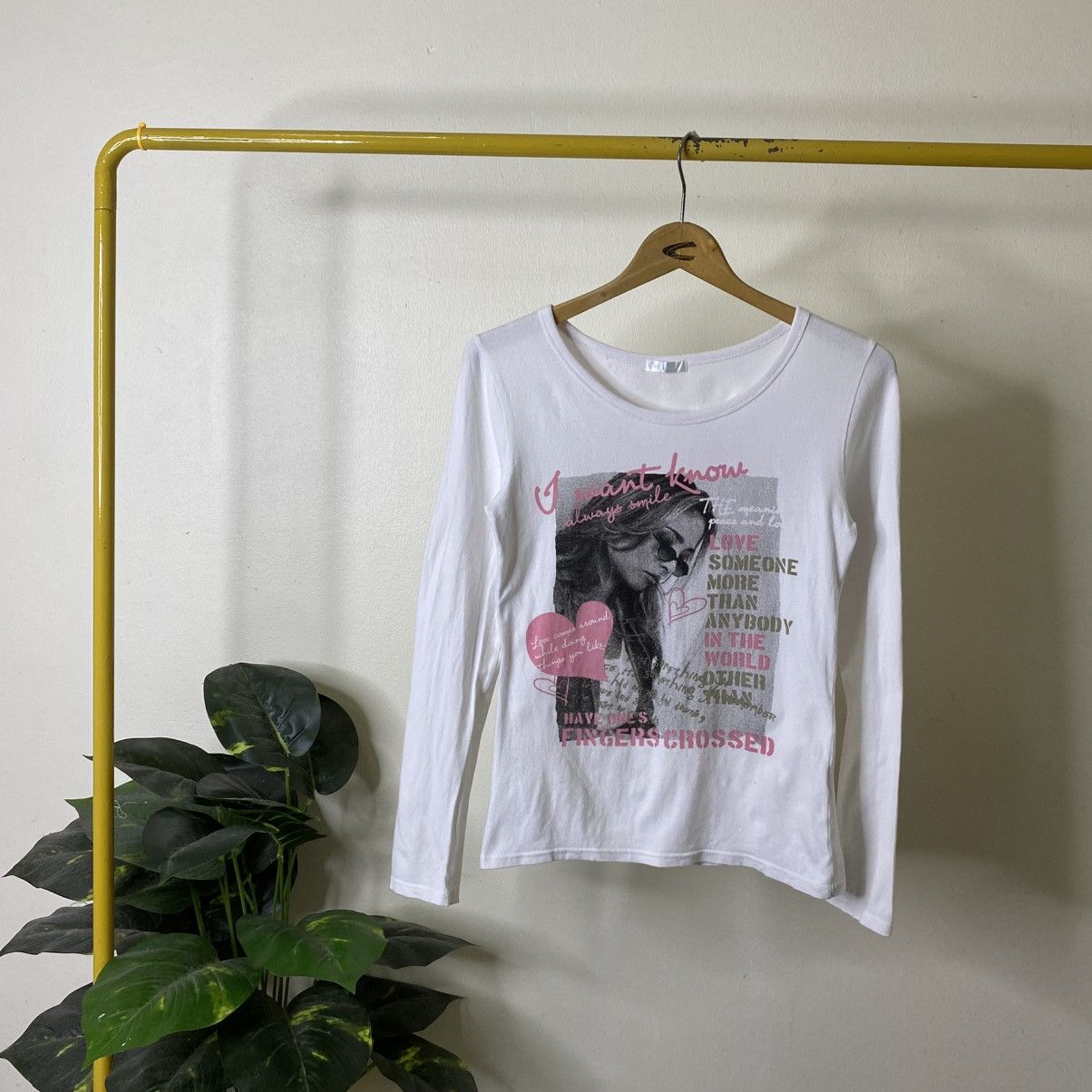 Hysteric Glamour Relache Hysterics Glamour Style LS Women T Shirt Size XS / US 0-2 / IT 36-38 - 1 Thumbnail
