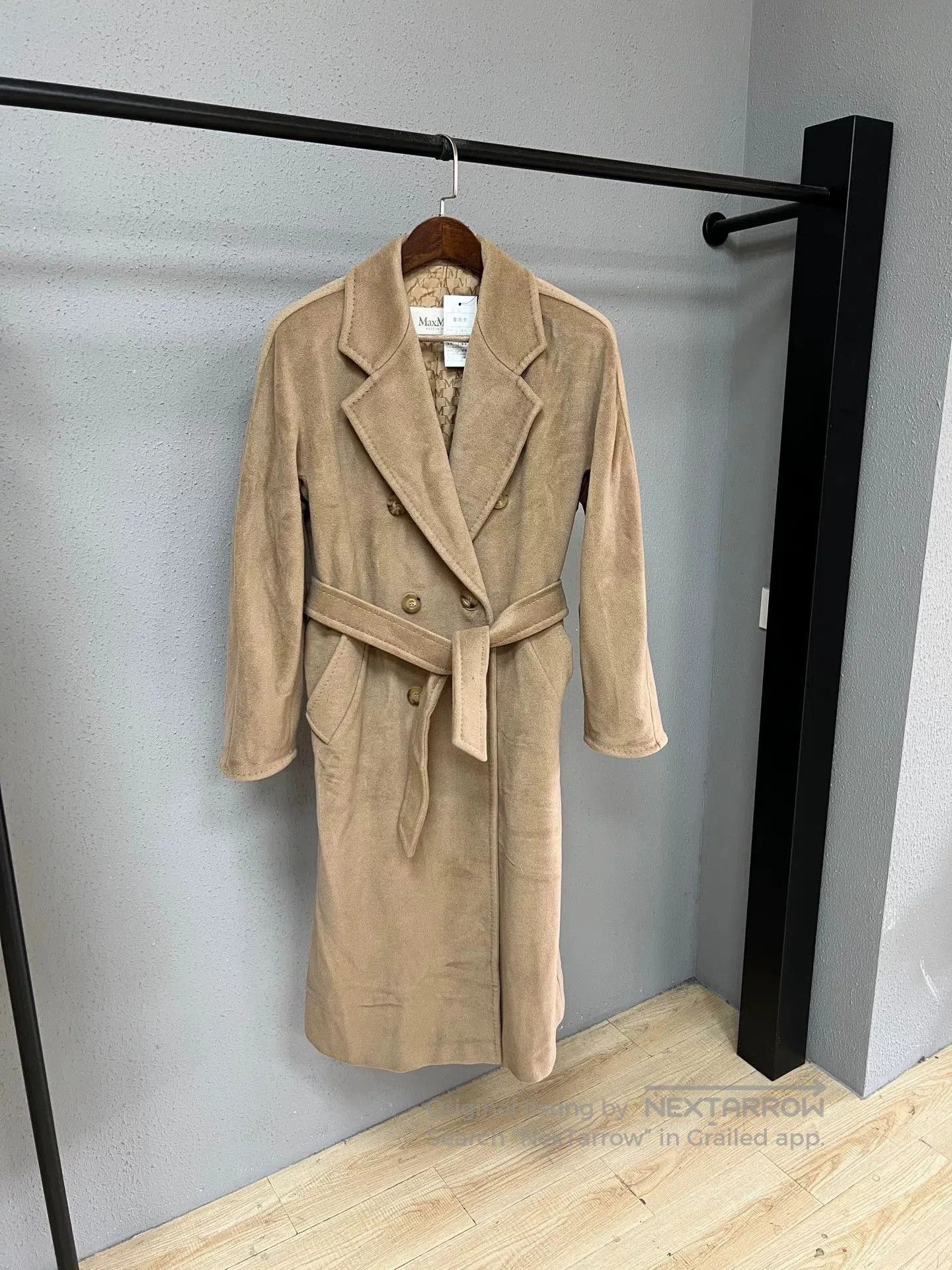 Maxmara Beige Coat Size 36.