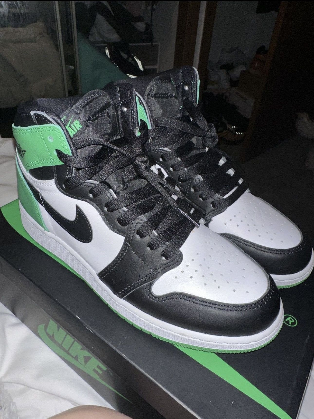 Nike Air Jordan 1 Retro high Pine Green Size US 6.5 / IT 36.5 - 1 Thumbnail