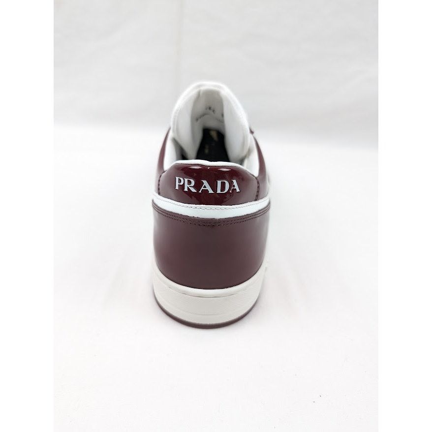 Prada o1rshd1 Low top Sneakers in Bordeaux/Bianco Size US 11.5 / EU 44-45 - 10 Thumbnail