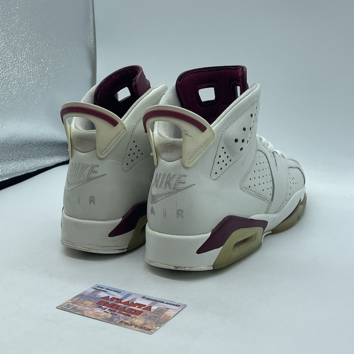 Jordan Brand Air Jordan 6 maroon Size US 8 / EU 41 - 5 Thumbnail