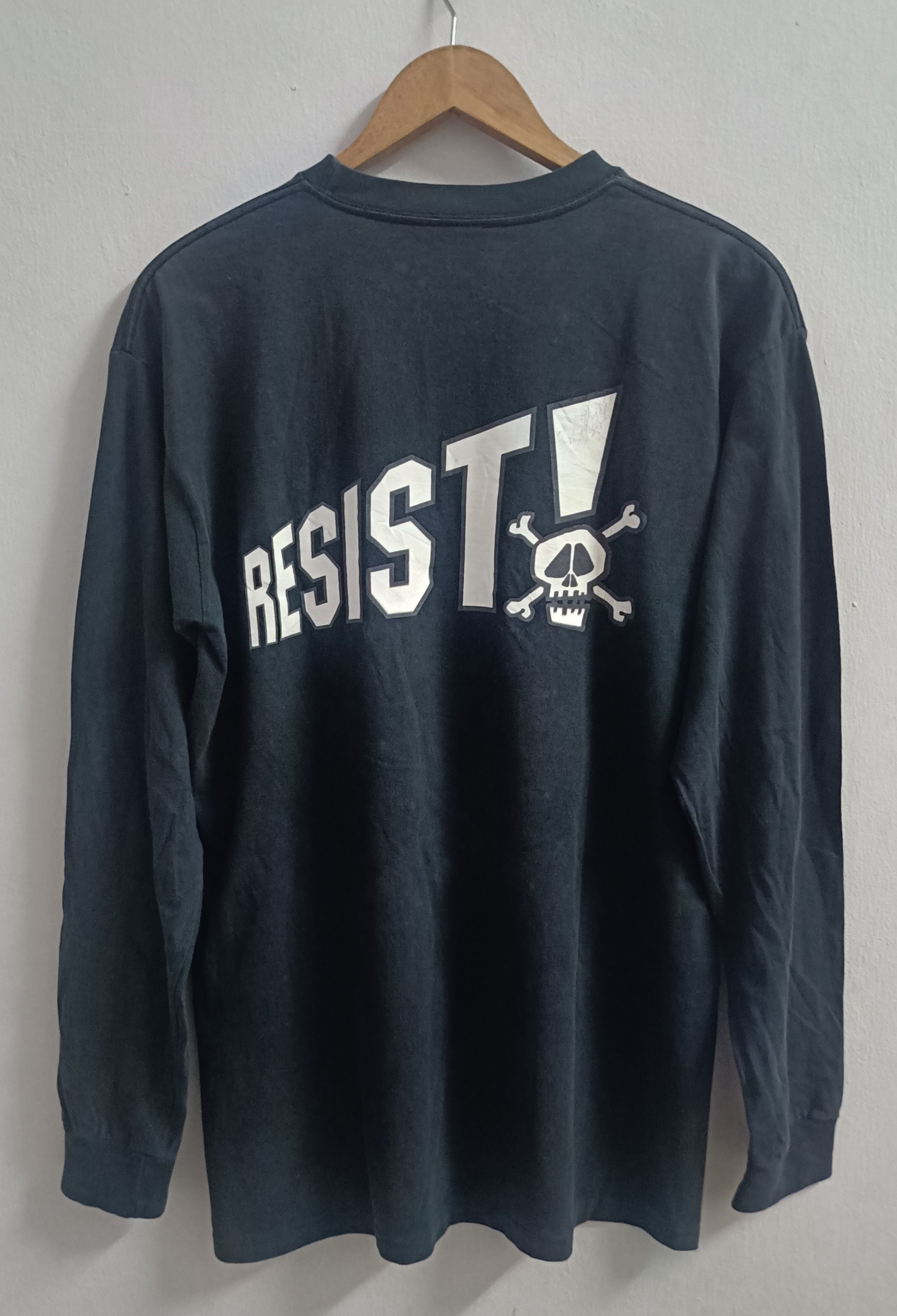 Stussy 🔥🔥Rare Vintage 90s Stussy Resist Long Sleeve Tee Size US XL / EU 56 / 4 - 2 Thumbnail