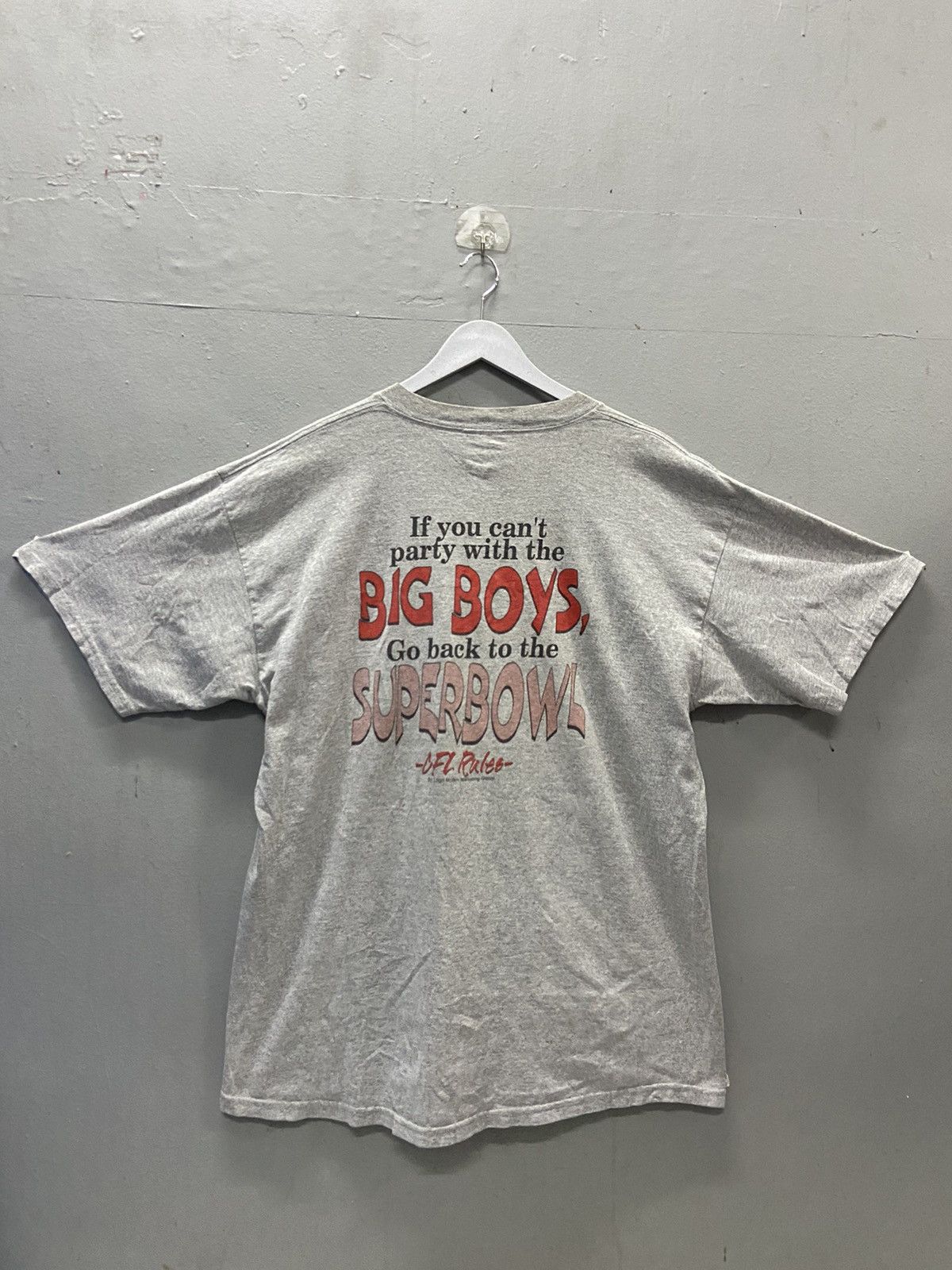 Vintage VINTAGE CANADIAN FOOTBALL 1999 GREY CUP LEAGUE TEE Size US XL / EU 56 / 4 - 2 Thumbnail