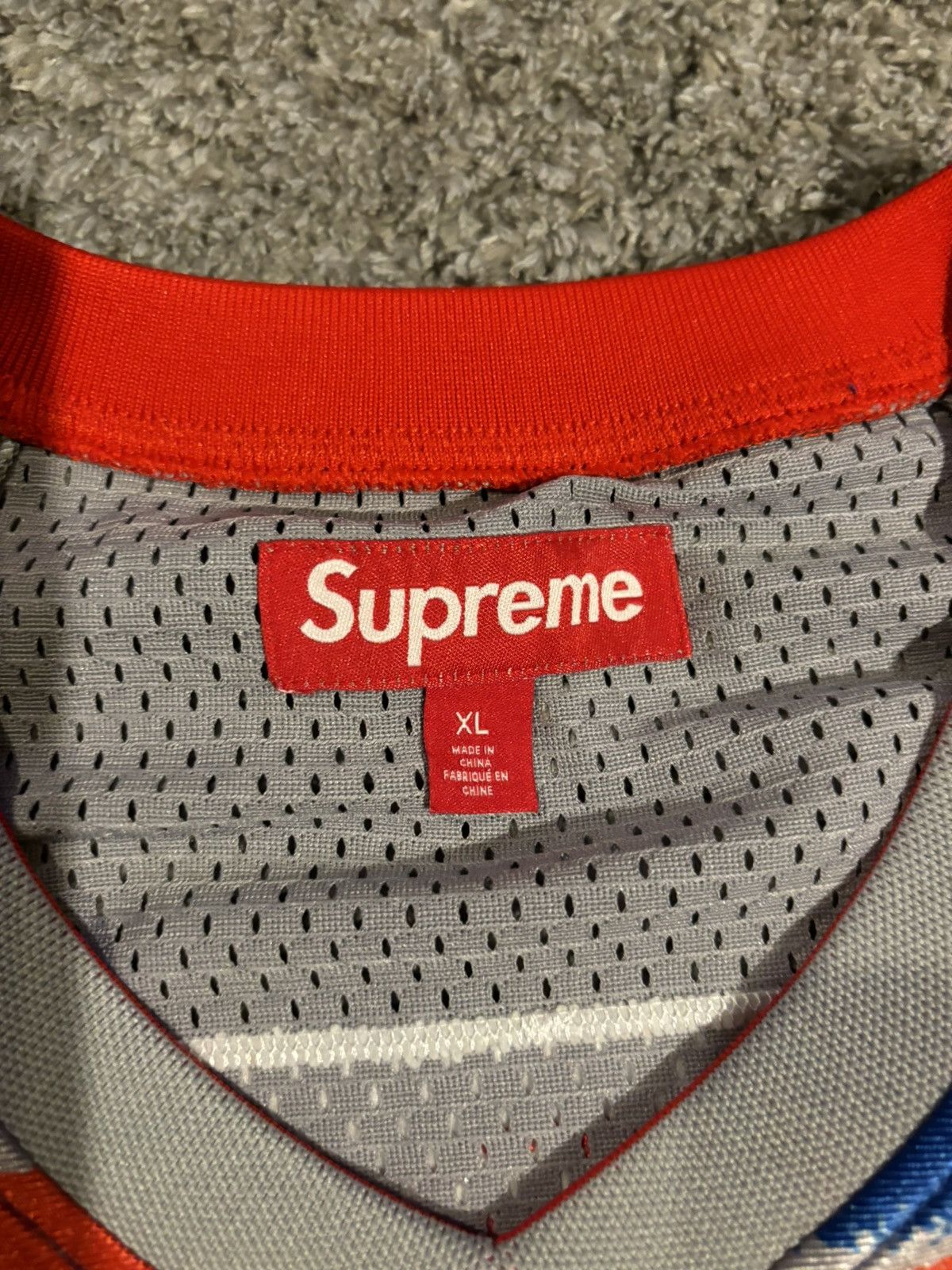 Supreme Supreme Stars Football Jersey Size US XL / EU 56 / 4 - 5 Thumbnail