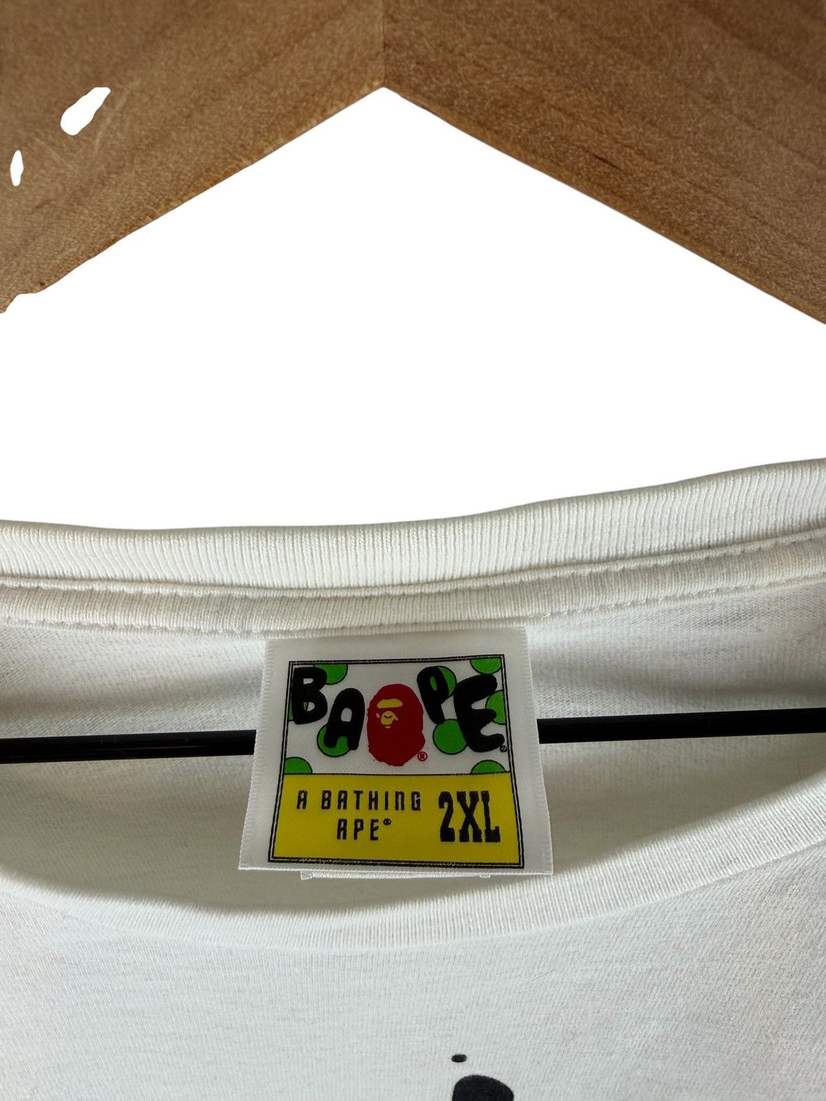 Bape Bape Head Logo Print Tee Size US XL / EU 56 / 4 - 5 Thumbnail