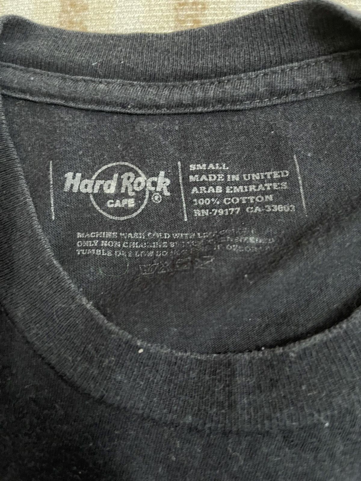 Hard Rock Cafe HARD ROCK CAFE DUBAI Size US S / EU 44-46 / 1 - 5 Thumbnail
