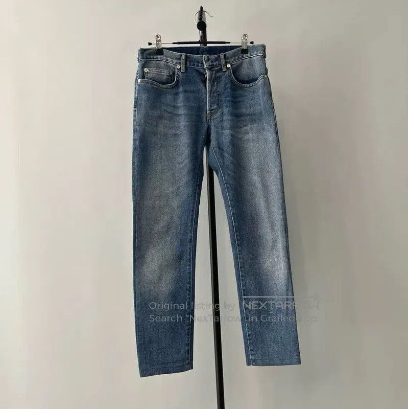 Dior Dior Blue Cotton Men's Casual Pants . Size US 26 / EU 42 - 1 Thumbnail