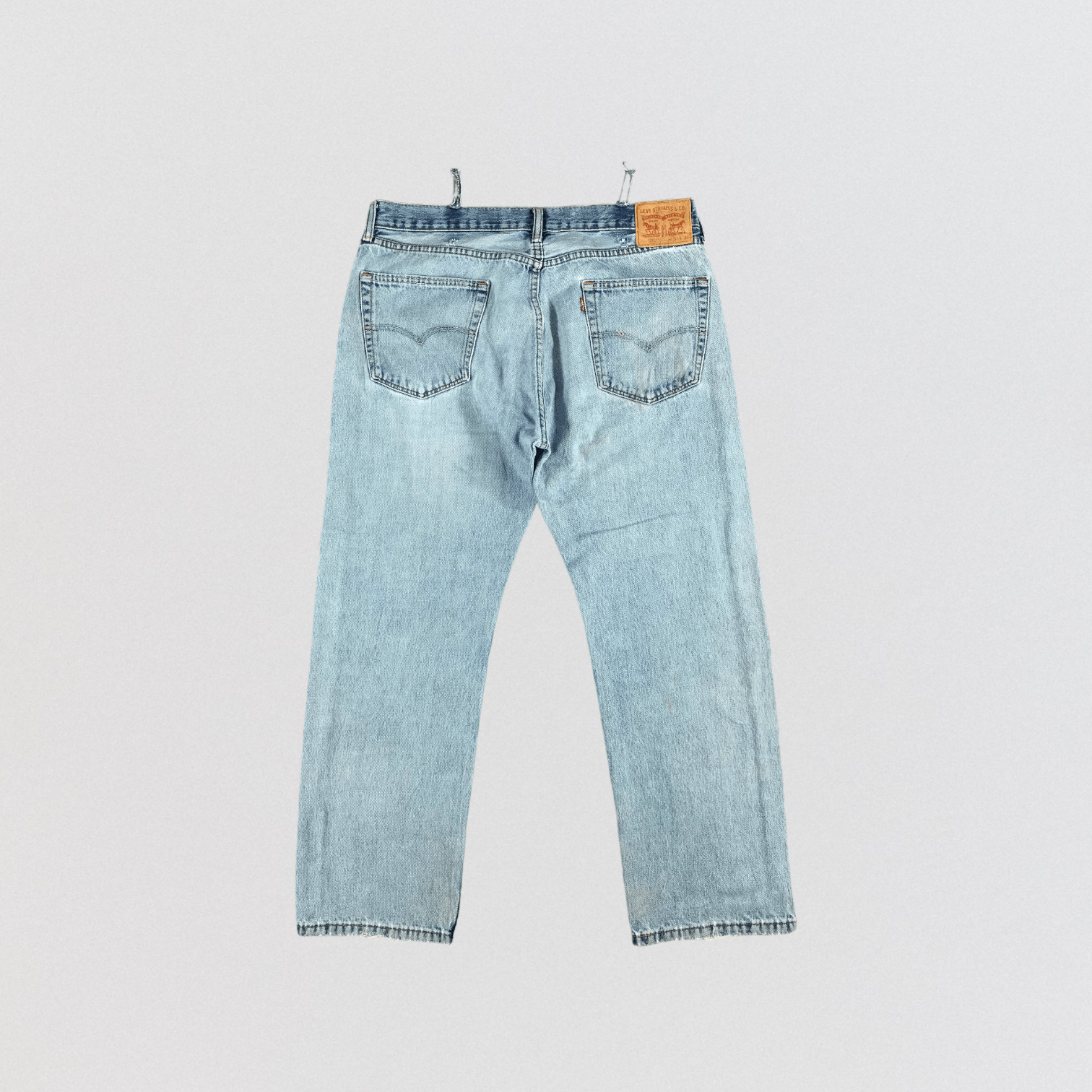 Levi's × Vintage Vintage Blue Wash Levis 505 Jeans-JM2466 Size US 37 - 2 Thumbnail