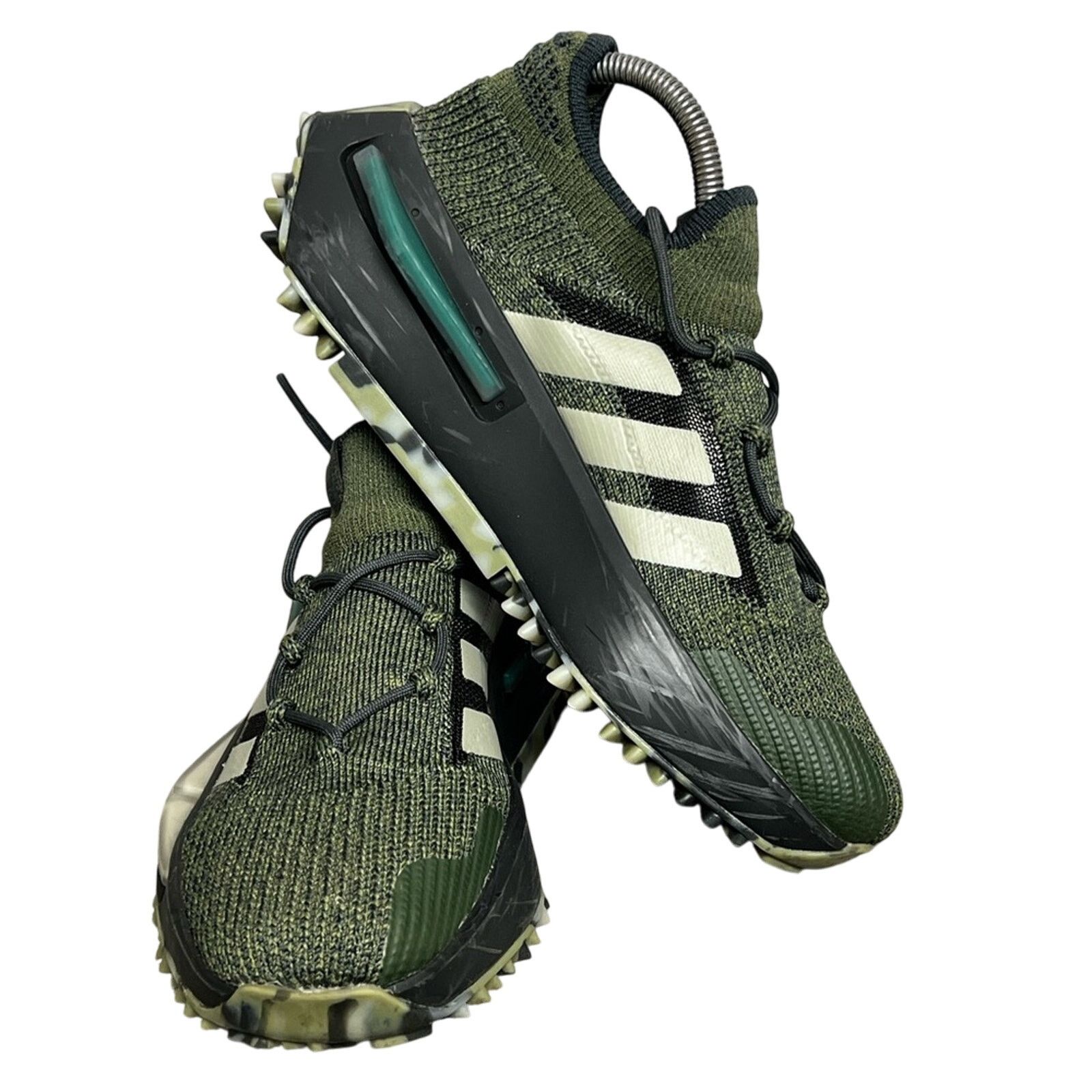 Adidas Adidas NMD S1 J GS Size 6 FOCOLI Carbon Low Army Green Camo Size US 6 / EU 39 - 4 Thumbnail