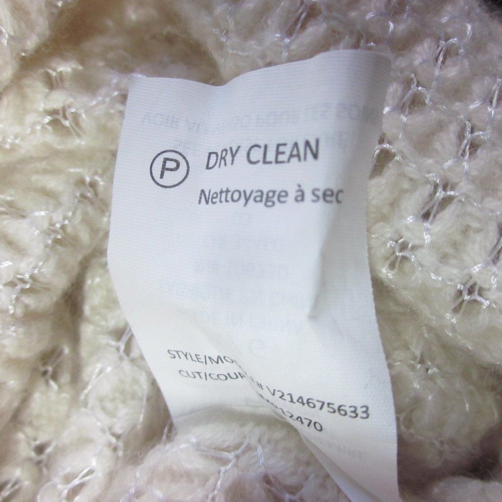 Vince Vince Womens Size L Cream Cashmere Pullover Sweater Size L / US 10 / IT 46 - 11 Thumbnail