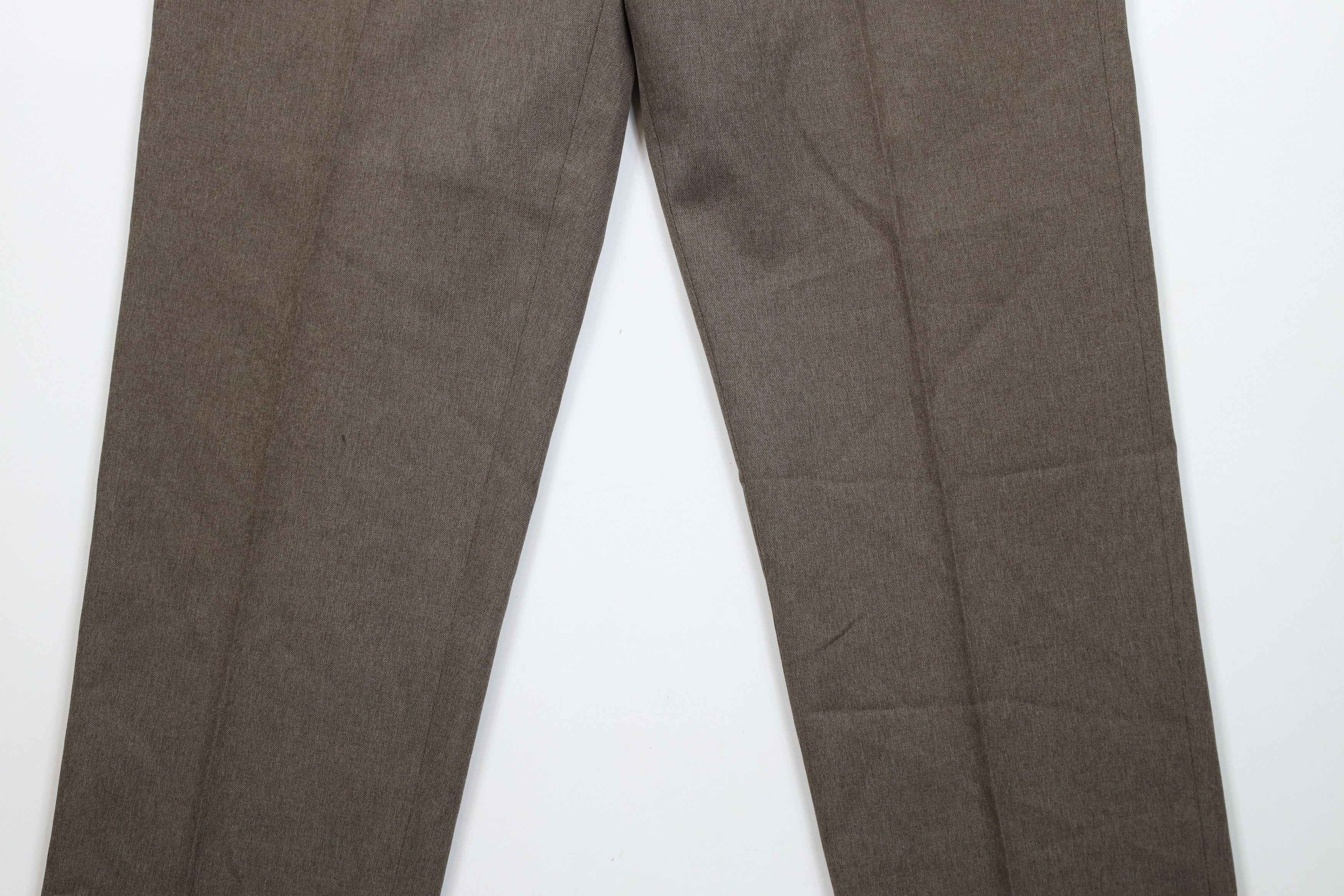 Levi's × Vintage Vintage 90s Levis Knit Flared Wide Leg Chino Pants Brown Size US 36 / EU 52 - 3 Thumbnail