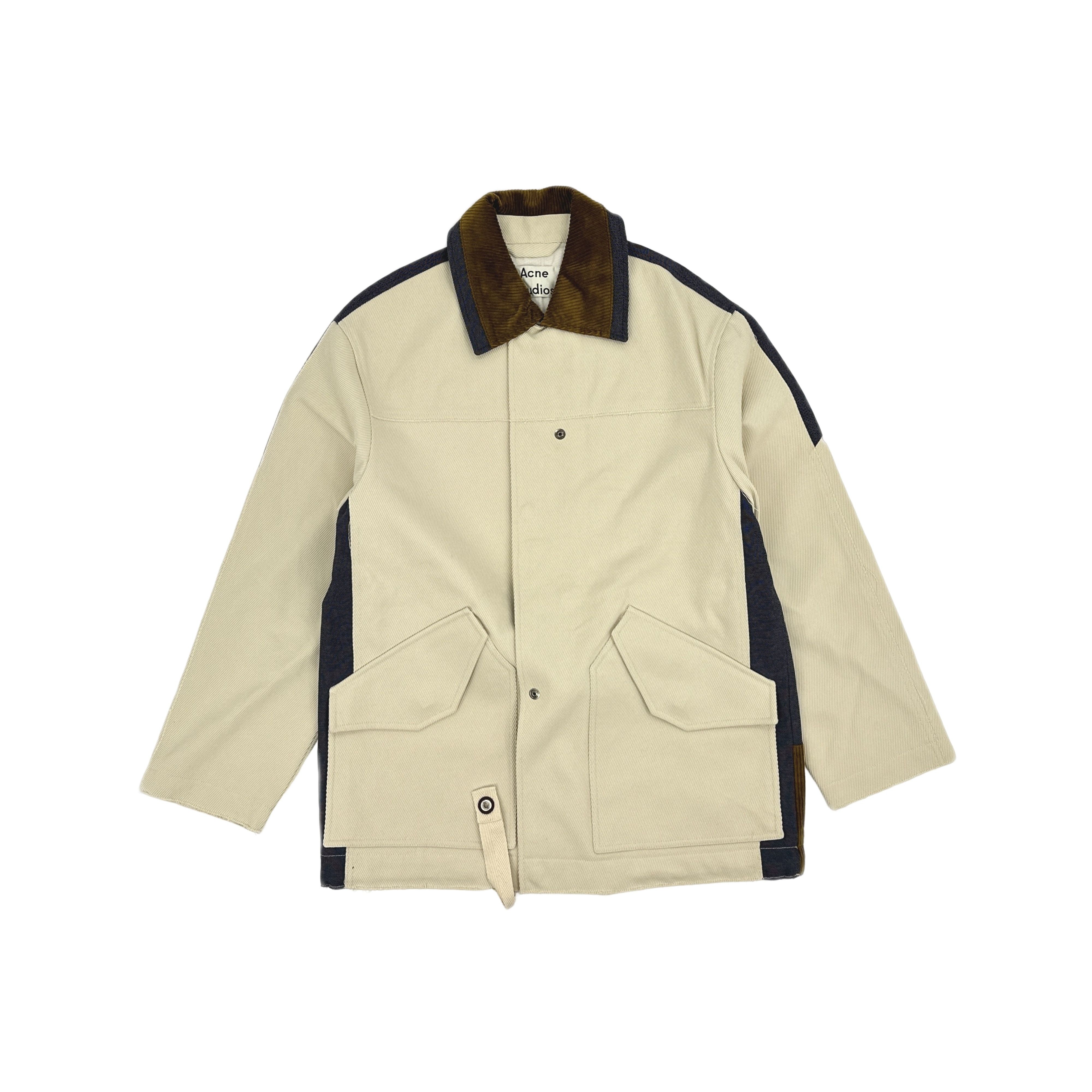 Acne Studios Acne Studios Contrast Corduroy Collar Jacket 48 Size US M / EU 48-50 / 2 - 1 Thumbnail