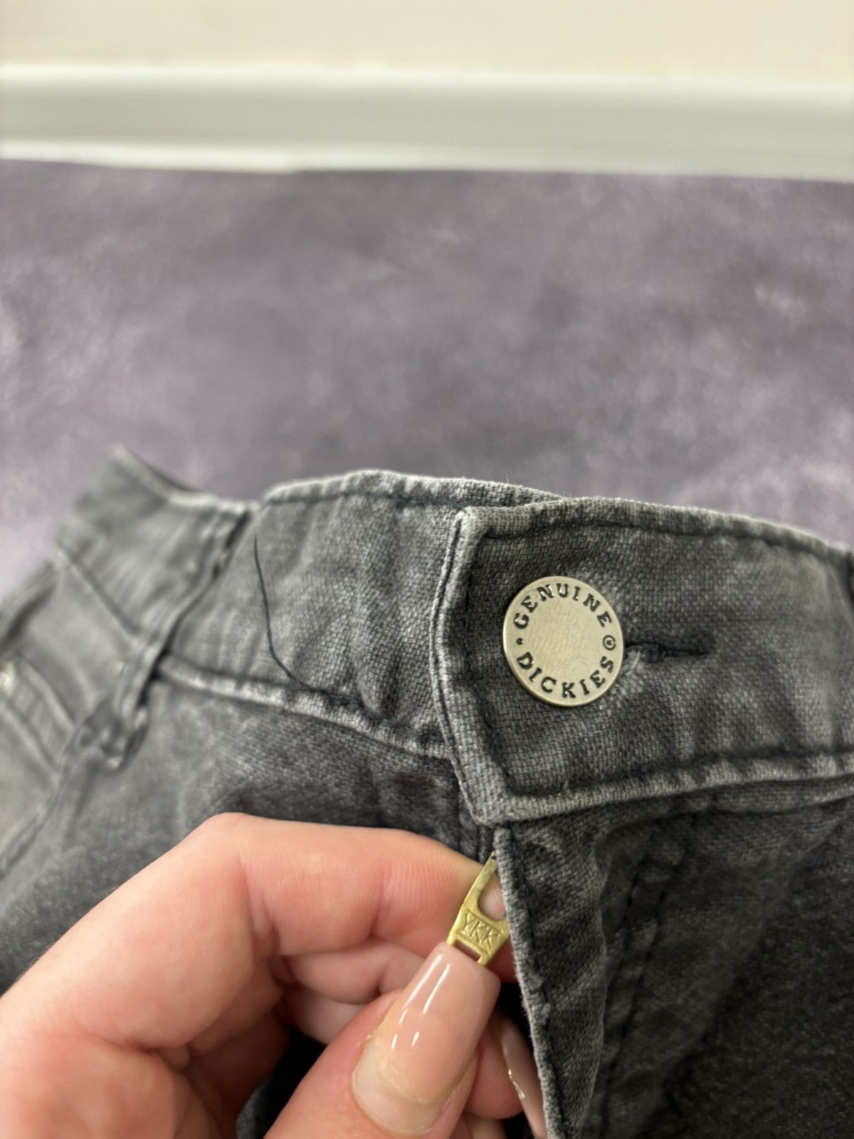 Dickies Vintage Dickies Y2K Workwear Hype Denim Flared Pants Jeans Size US 32 / EU 48 - 13 Thumbnail