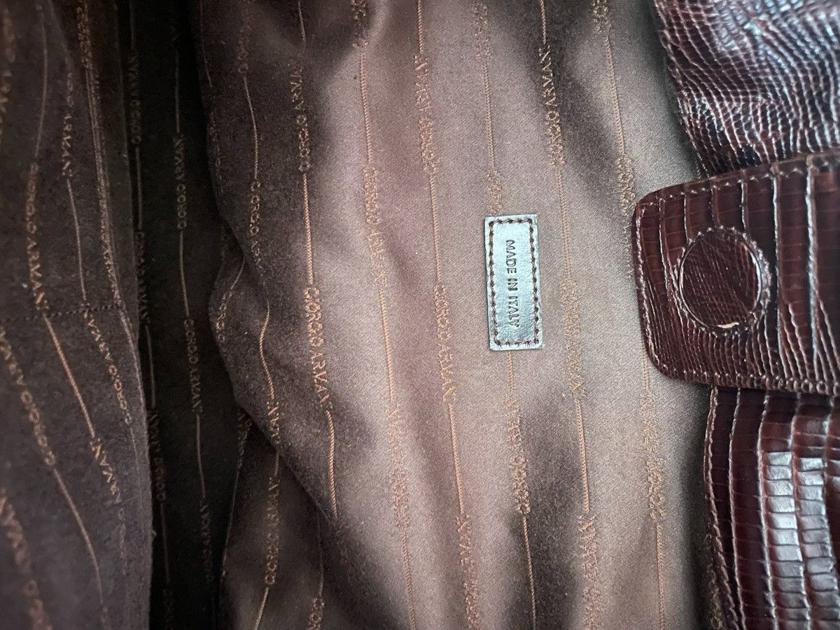 Armani Vintage Giorgio Armani chamois leather bag Size ONE SIZE - 5 Thumbnail