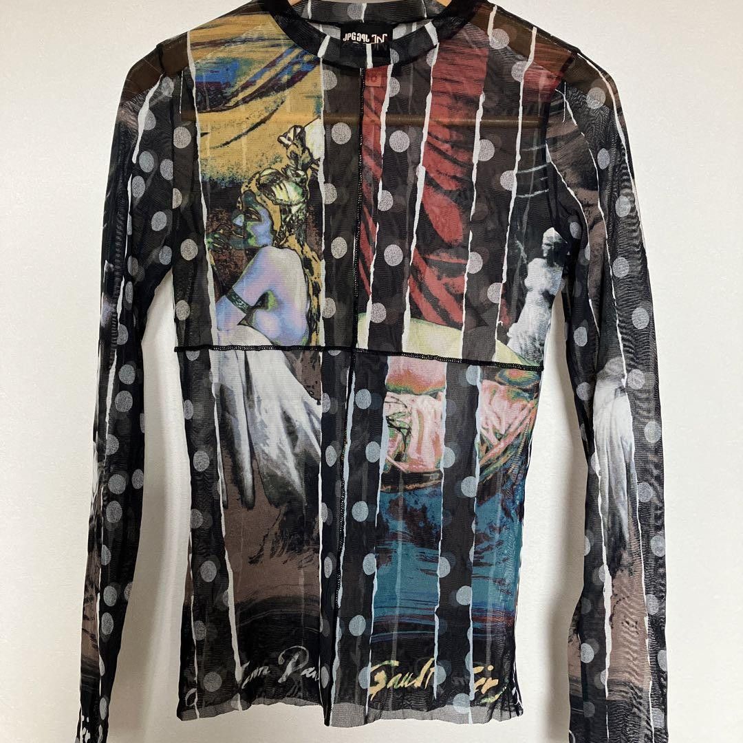 トップス jean paul gaultier homme powernet Jean Paul Gaultier Jean Paul Gaultier Men's Power Net Shirt