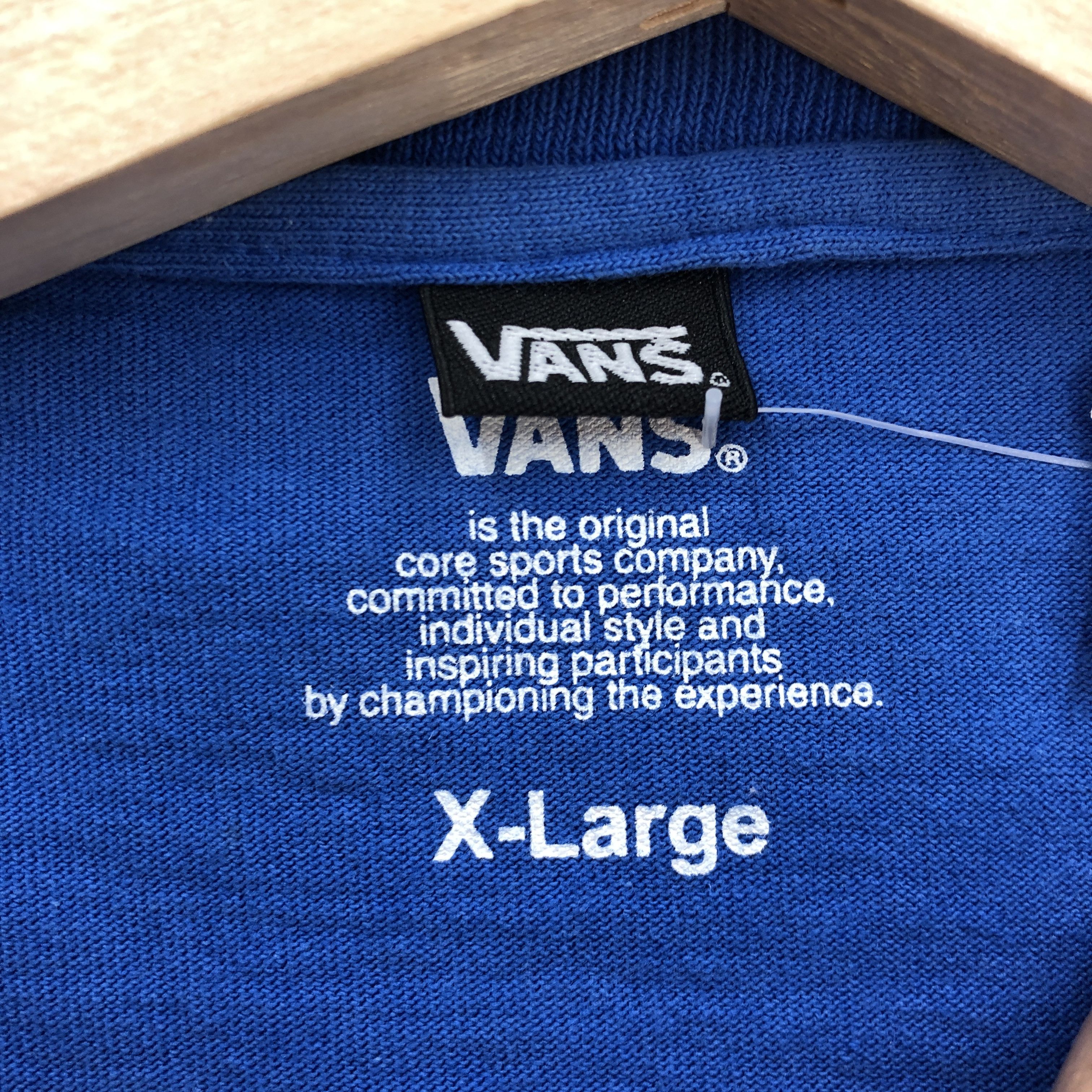 Vans Vintage Y2K Vans T Shirt Vans Skateboarding Crewneck Tees Size US M / EU 48-50 / 2 - 4 Thumbnail