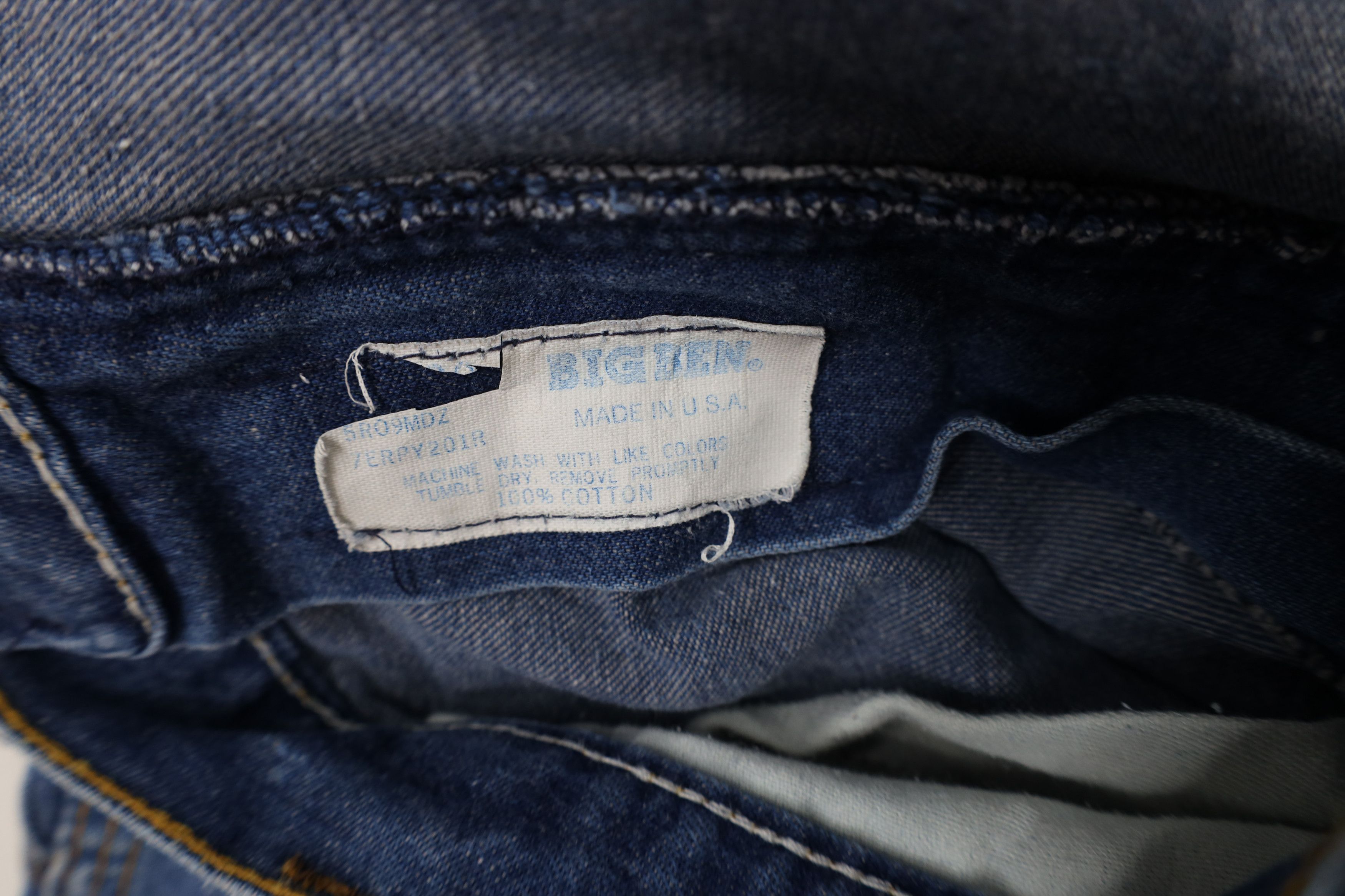Vintage Vintage 70s Streetwear Wide Leg Dungaree Denim Jeans USA Size US 36 / EU 52 - 10 Thumbnail