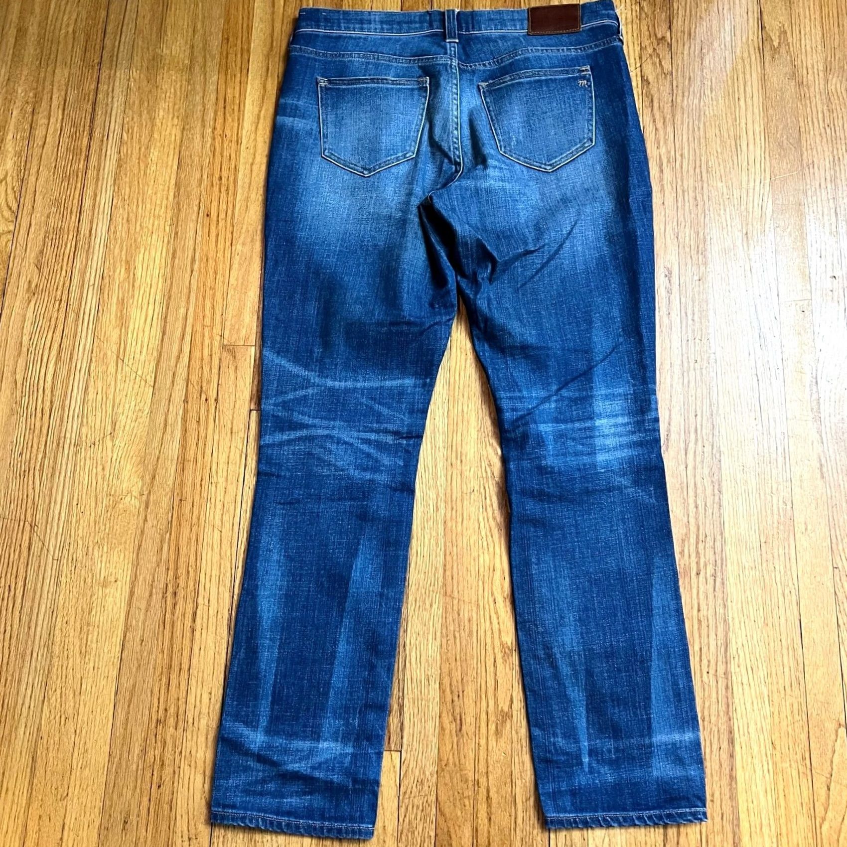 Madewell VINTAGE Madewell Jeans Womens 27 Slim Boyjean Blue Denim Mid Rise 32x29 Womens Jeans 27 Blue Denim Slim Boyjean Size 27" / US 4 / IT 40 - 4 Thumbnail