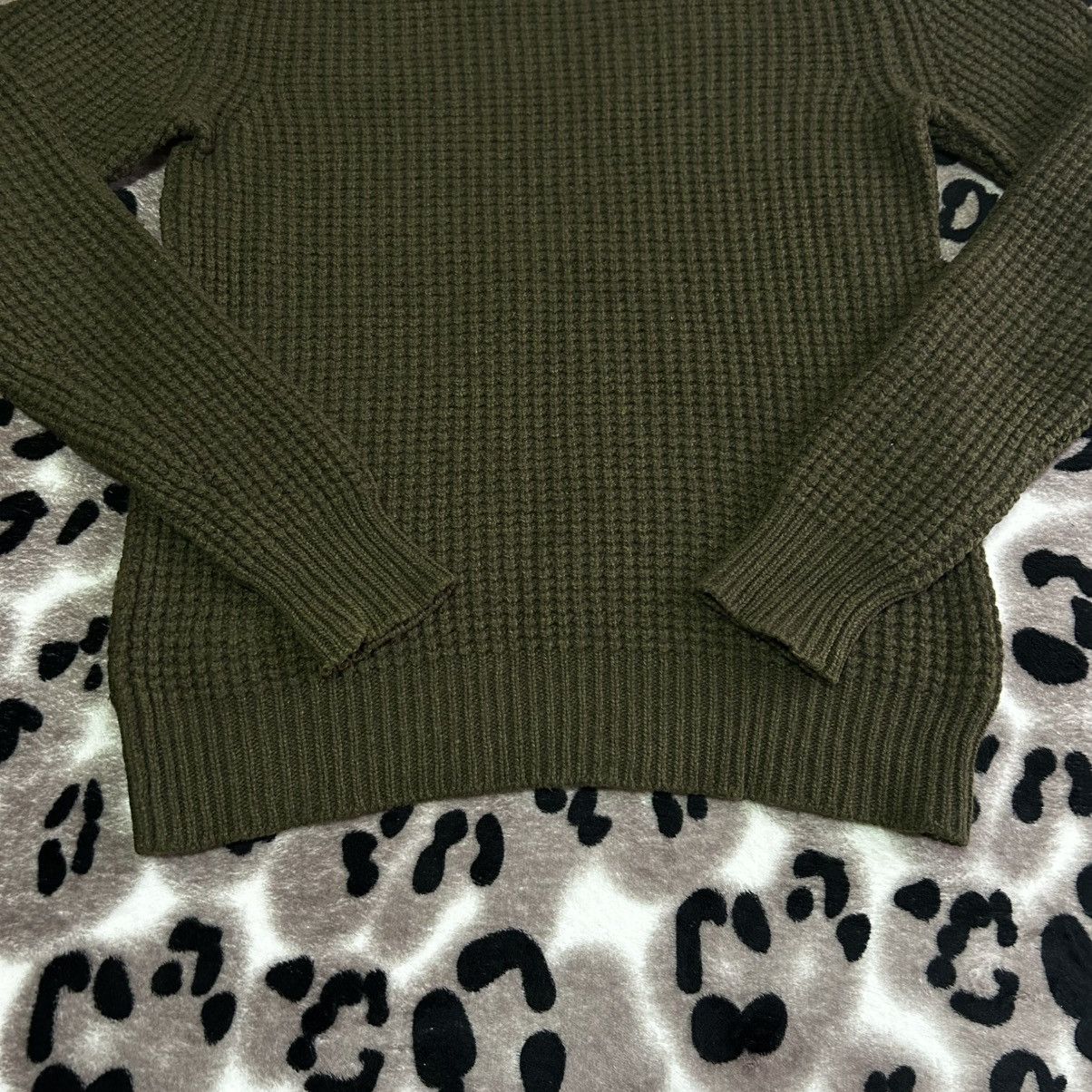 Allsaints Genuine Allsaints Otaru Crew Lamswool Knited Sweater Size US S / EU 44-46 / 1 - 12 Thumbnail