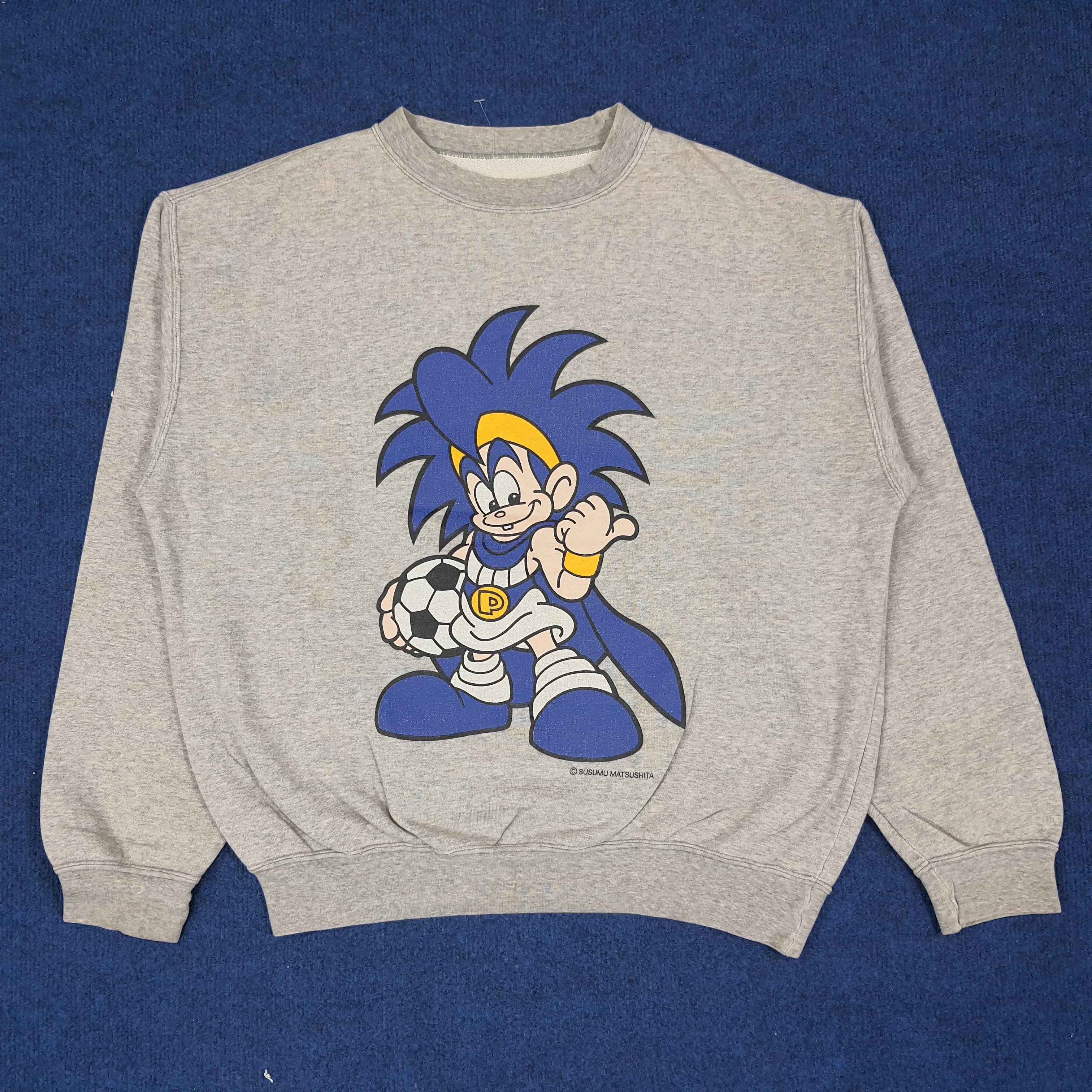 Vintage Vintage Panasonic GAMBA Osaka Japan Sweatshirt C237N18 Size US L / EU 52-54 / 3 - 1 Thumbnail