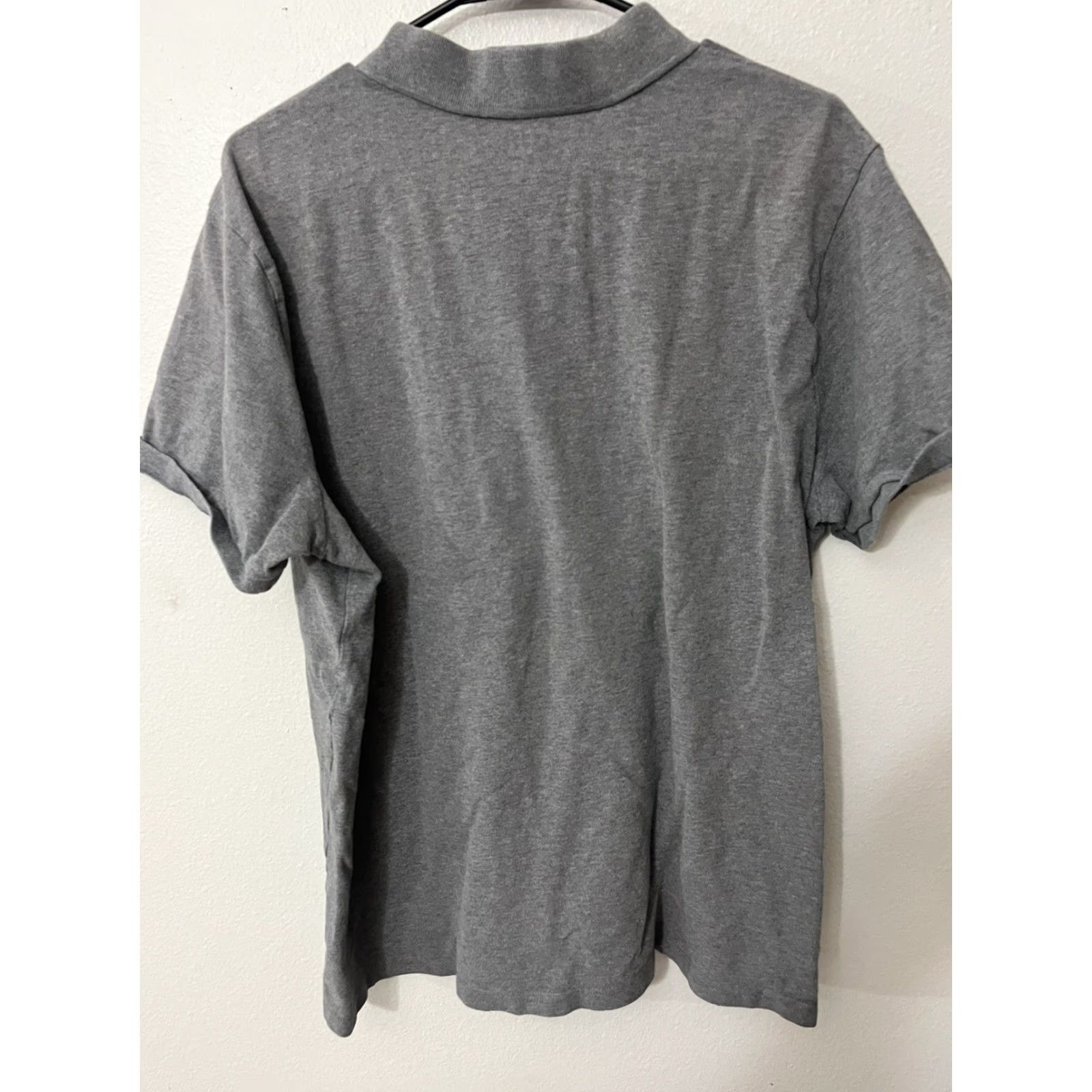 Gap VINTAGE Gap Polo Shirt Men XL Gray Knit Short Sleeve Collared Pullover Cotton Polo Mens XL Gray Knit Polo Size US XL / EU 56 / 4 - 2 Thumbnail